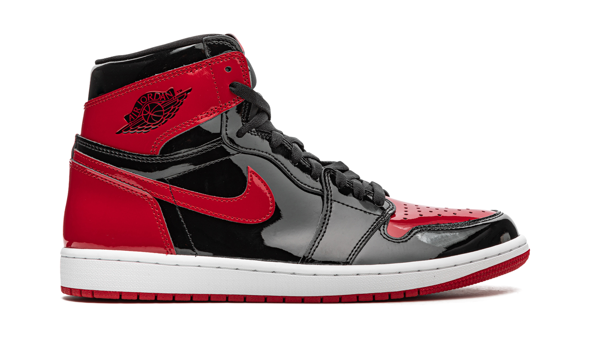 Air Jordan 1 Retro High OG Patent Bred - resellguru.app