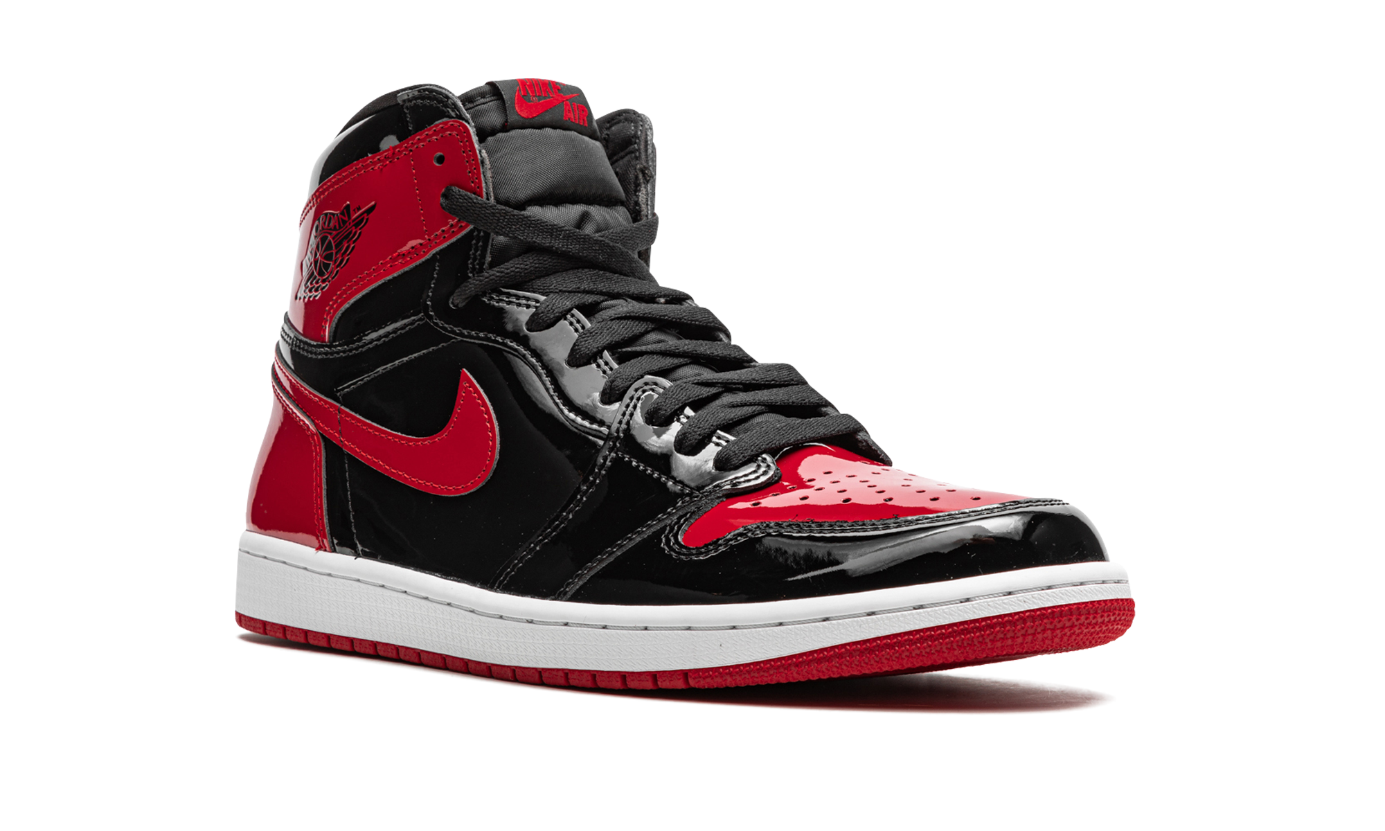 Air Jordan 1 Retro High OG Patent Bred - resellguru.app