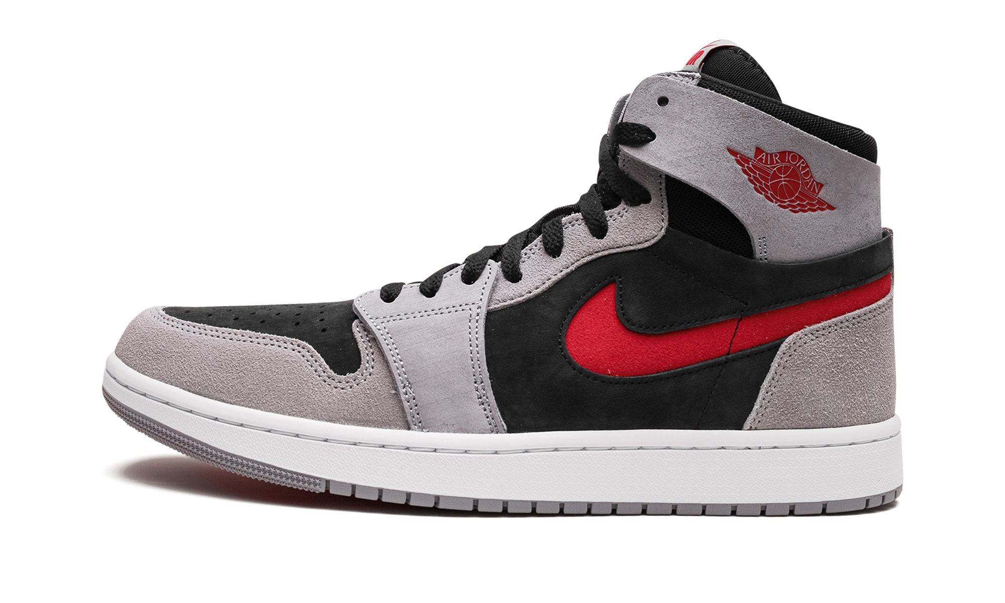 Air Jordan 1 High Zoom Air CMFT 2 Black Fire Red Cement - resellguru.app