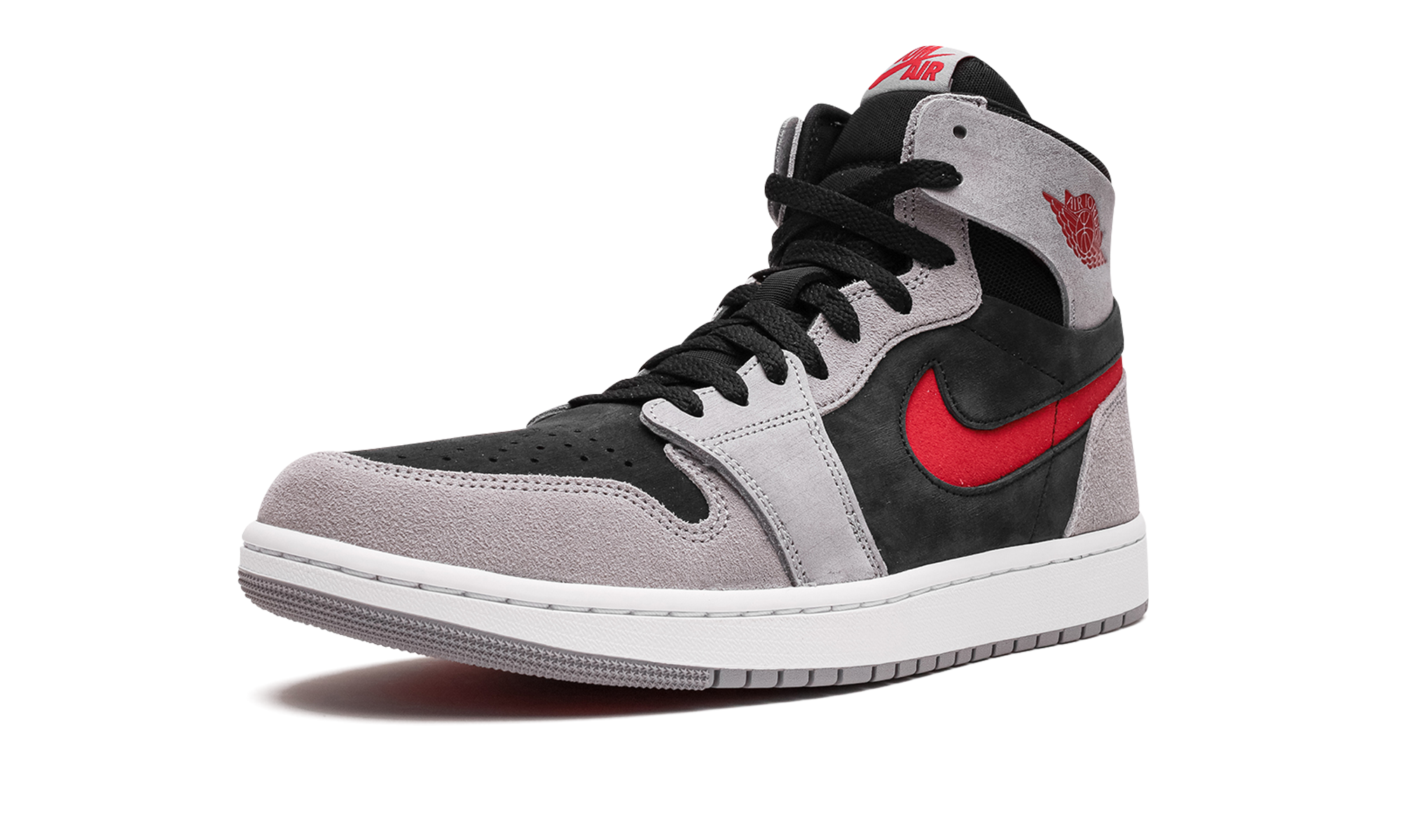 Air Jordan 1 High Zoom Air CMFT 2 Black Fire Red Cement - resellguru.app