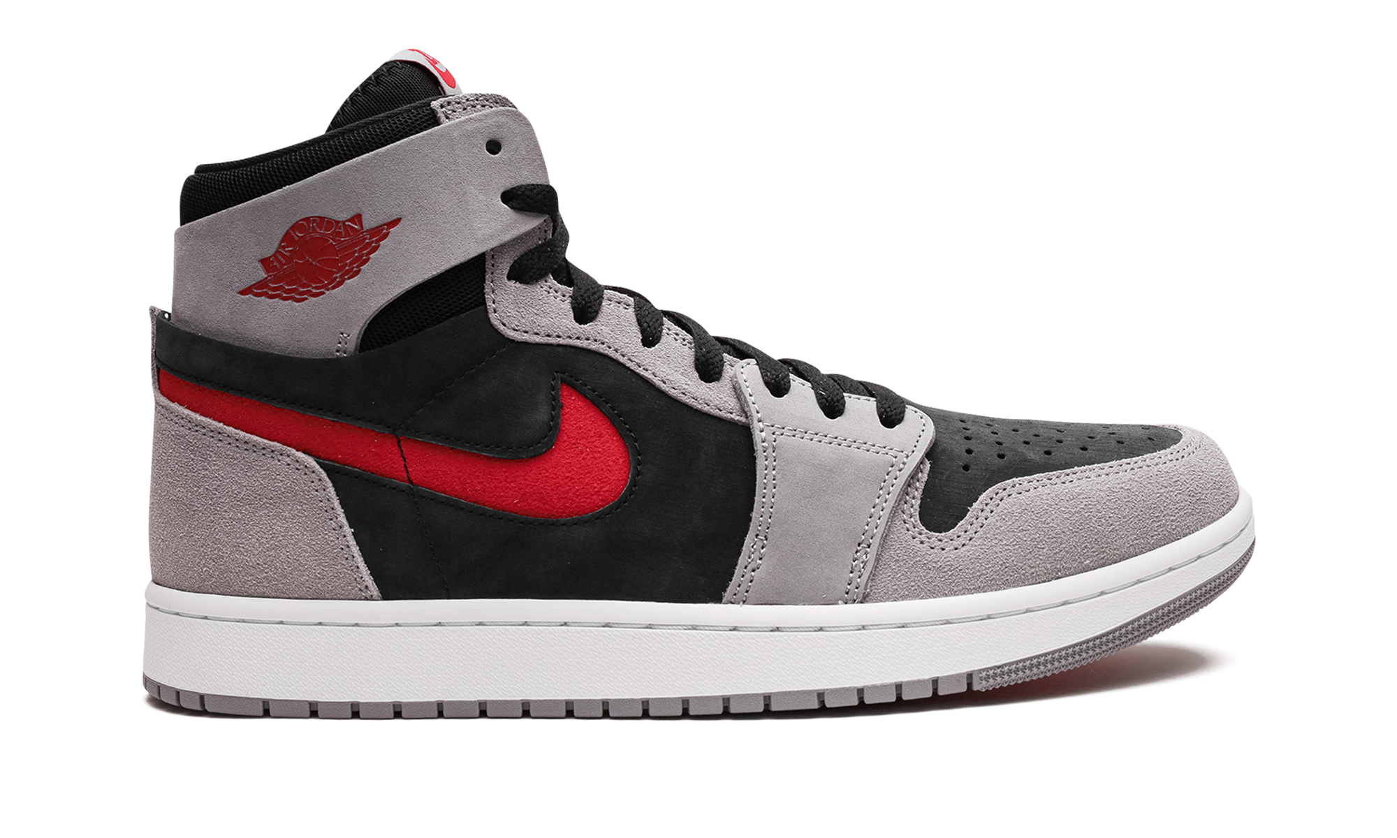 Air Jordan 1 High Zoom Air CMFT 2 Black Fire Red Cement - resellguru.app