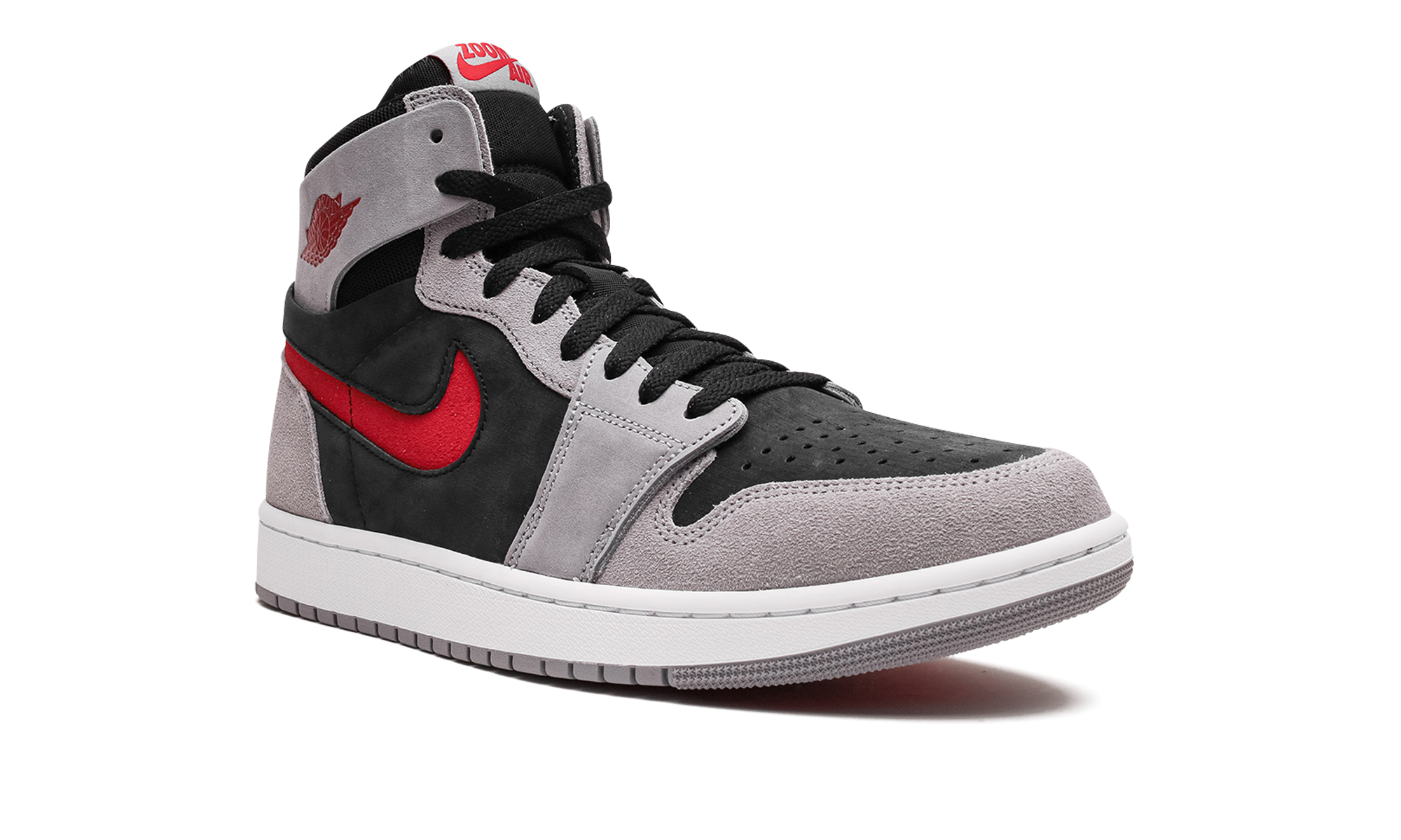 Air Jordan 1 High Zoom Air CMFT 2 Black Fire Red Cement - resellguru.app
