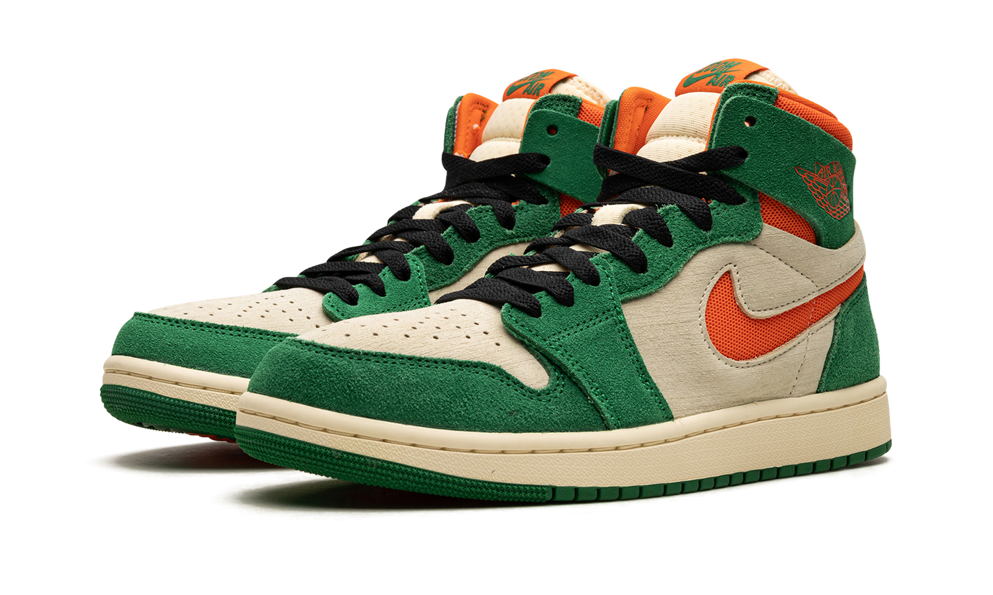 Air Jordan 1 High Zoom Air CMFT 2 Pine Green Orange Blaze - resellguru.app