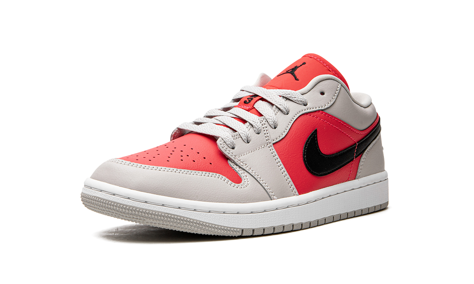 Air Jordan 1 Retro Low Light Iron Ore Siren Red - resellguru.app