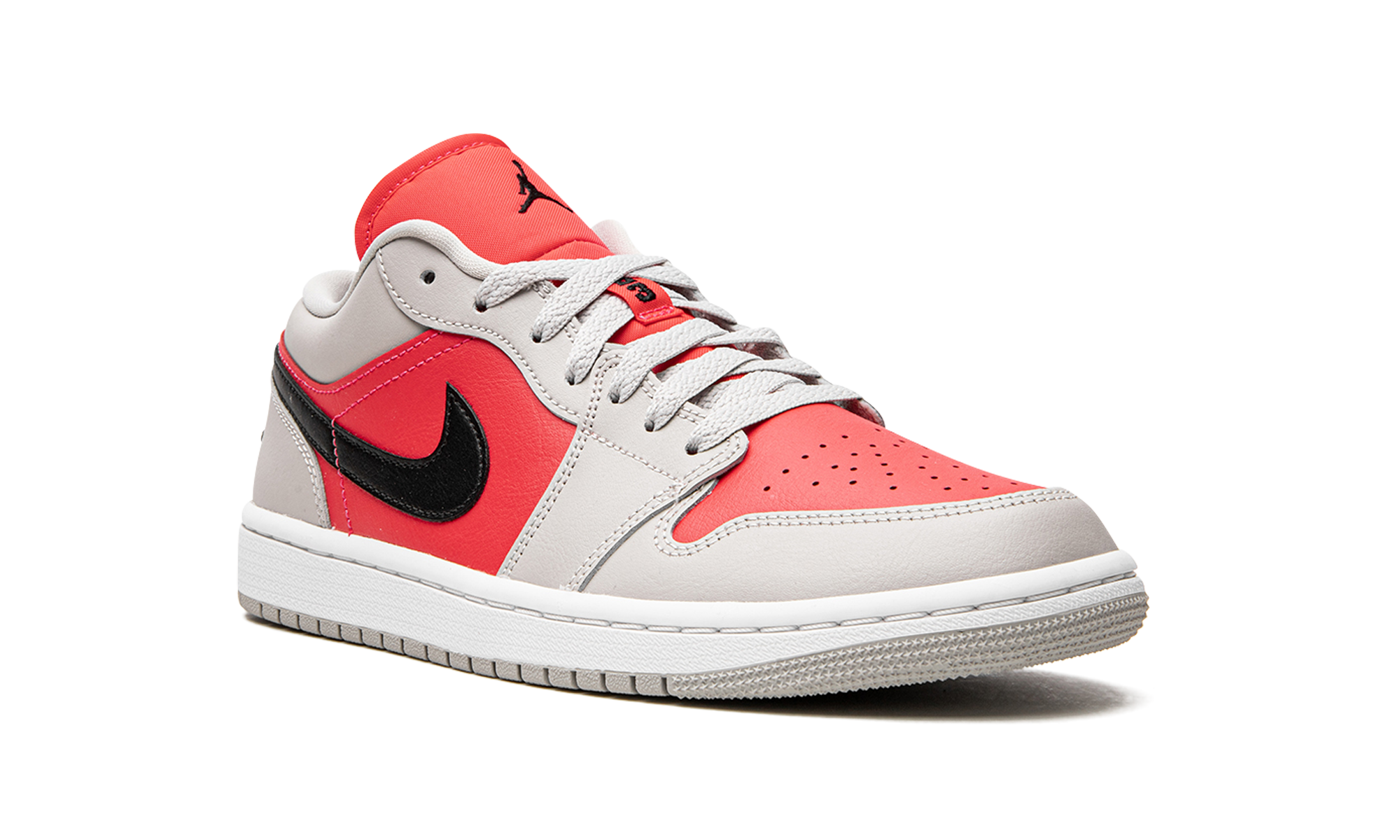 Air Jordan 1 Retro Low Light Iron Ore Siren Red - resellguru.app