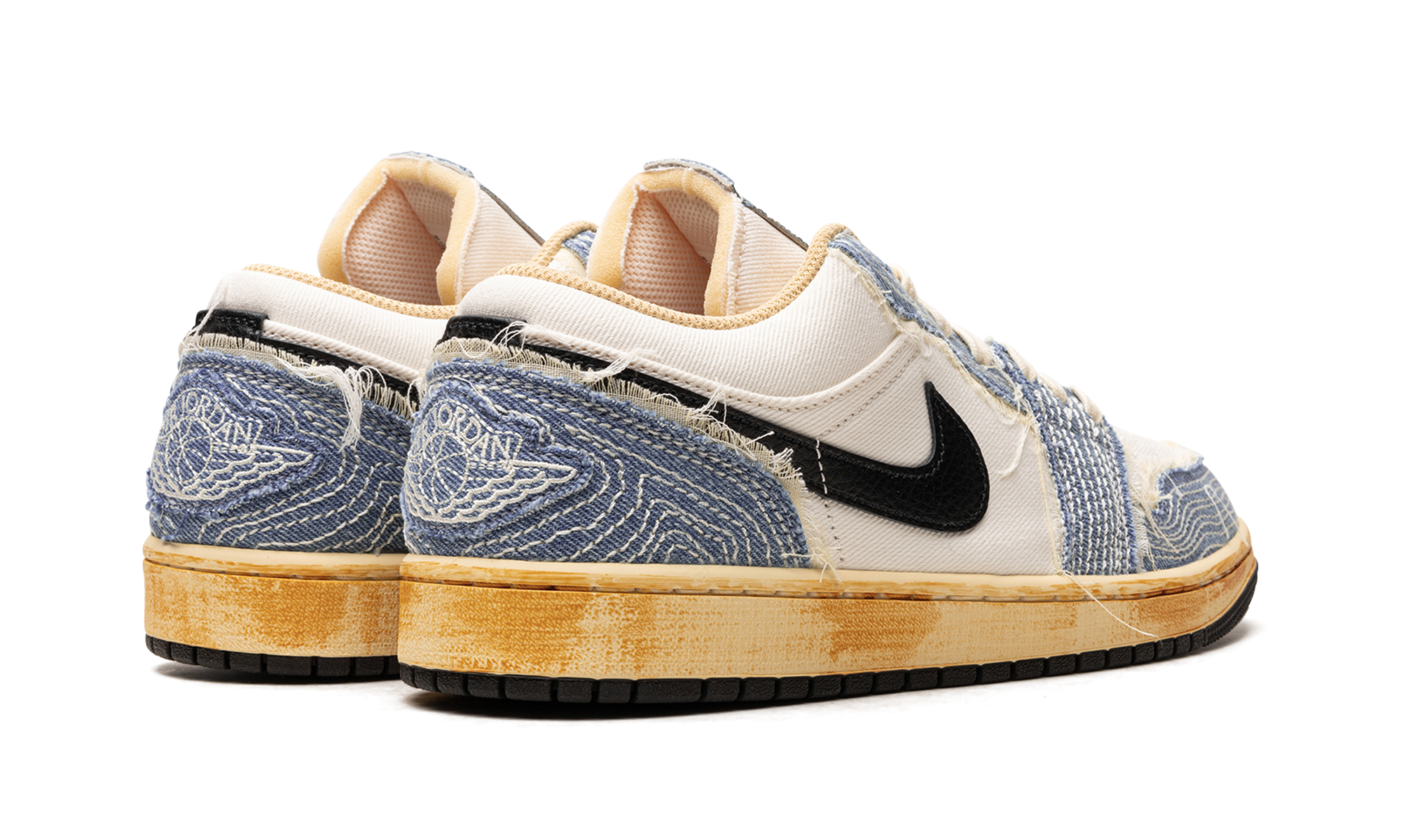 Air Jordan 1 Low SE WRMK Sashiko Denim - resellguru.app