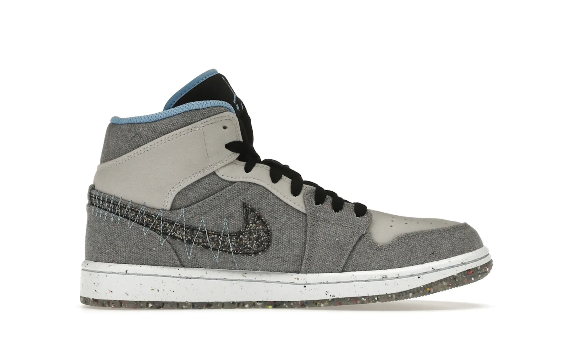 Air Jordan 1 Mid Crater Grey University Blue - resellguru.app