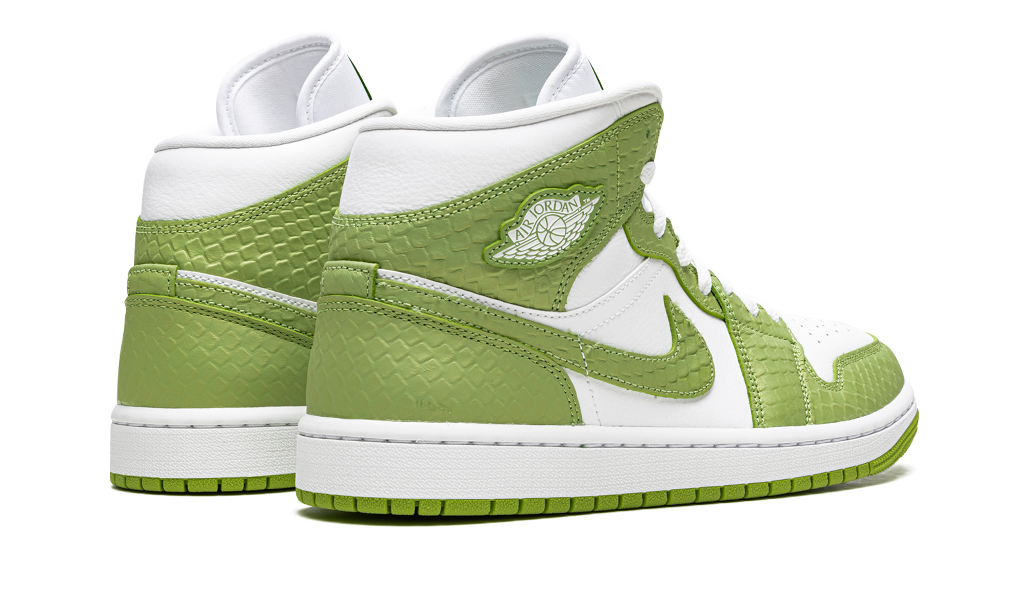 Air Jordan 1 Mid Green Python - resellguru.app