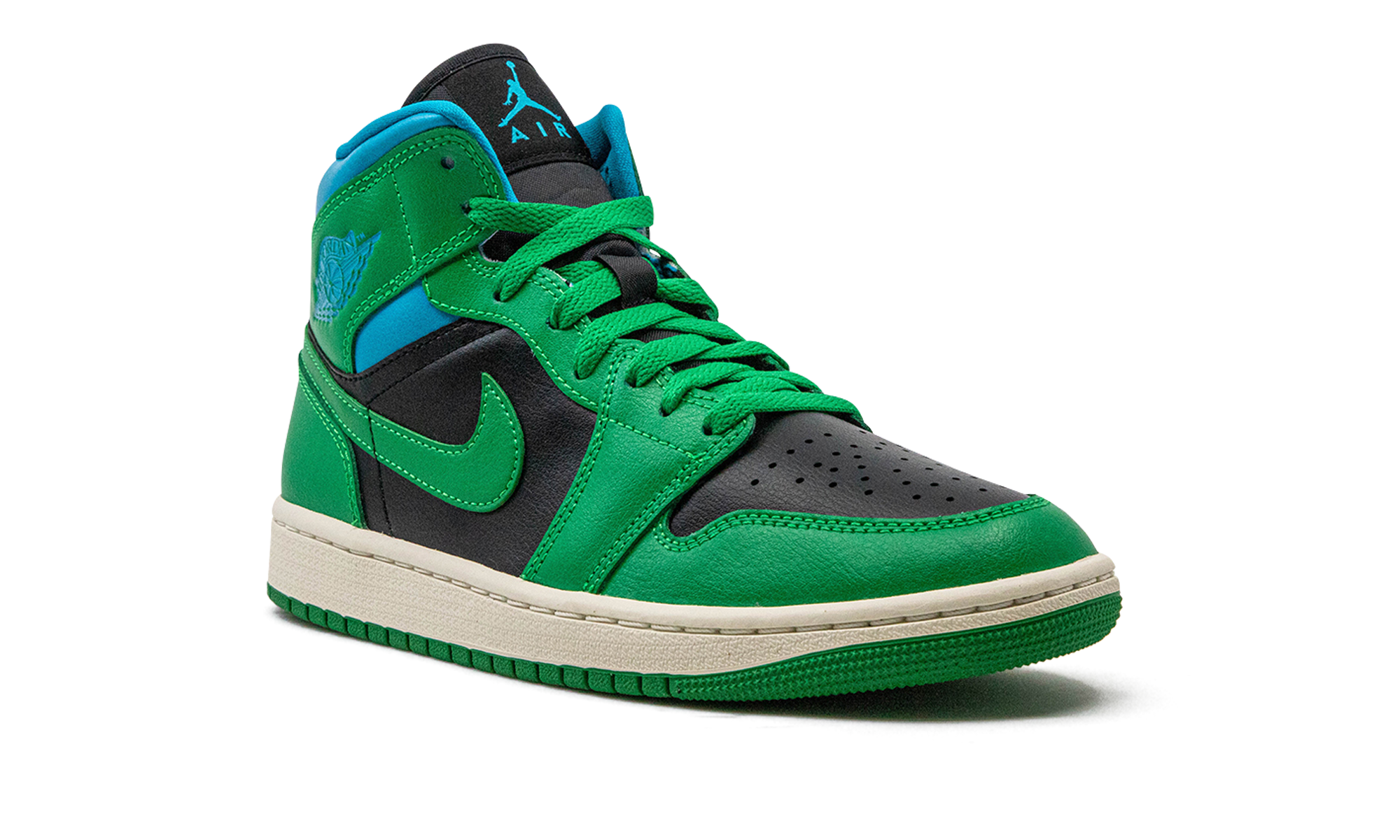 Air Jordan 1 Mid Lucky Green Aquatone - resellguru.app
