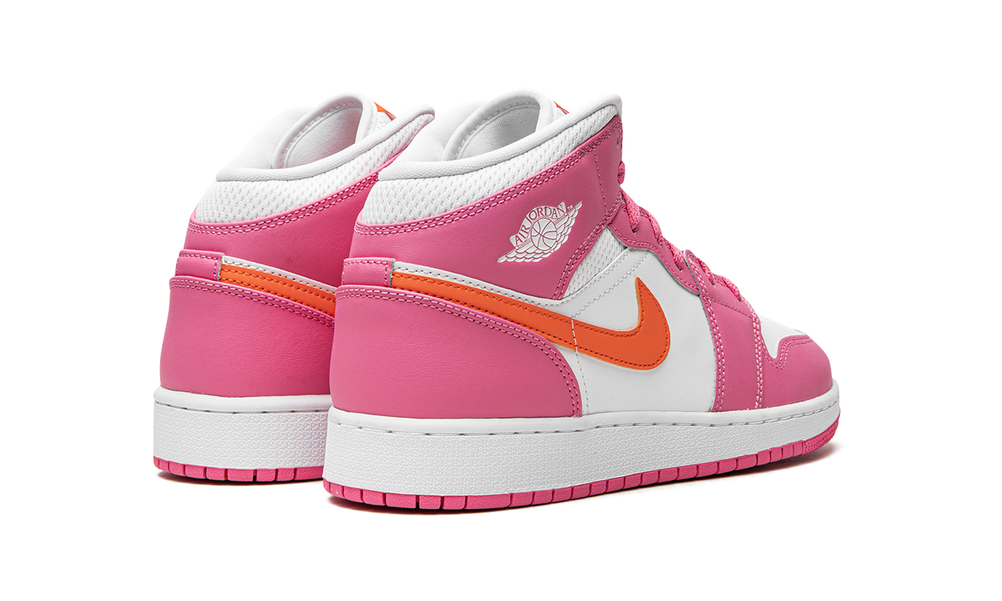 Air Jordan 1 Mid Pinksicle Safety Orange - resellguru.app