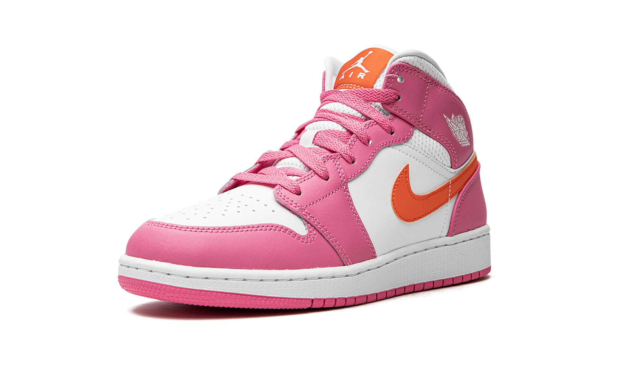 Air Jordan 1 Mid Pinksicle Safety Orange - resellguru.app