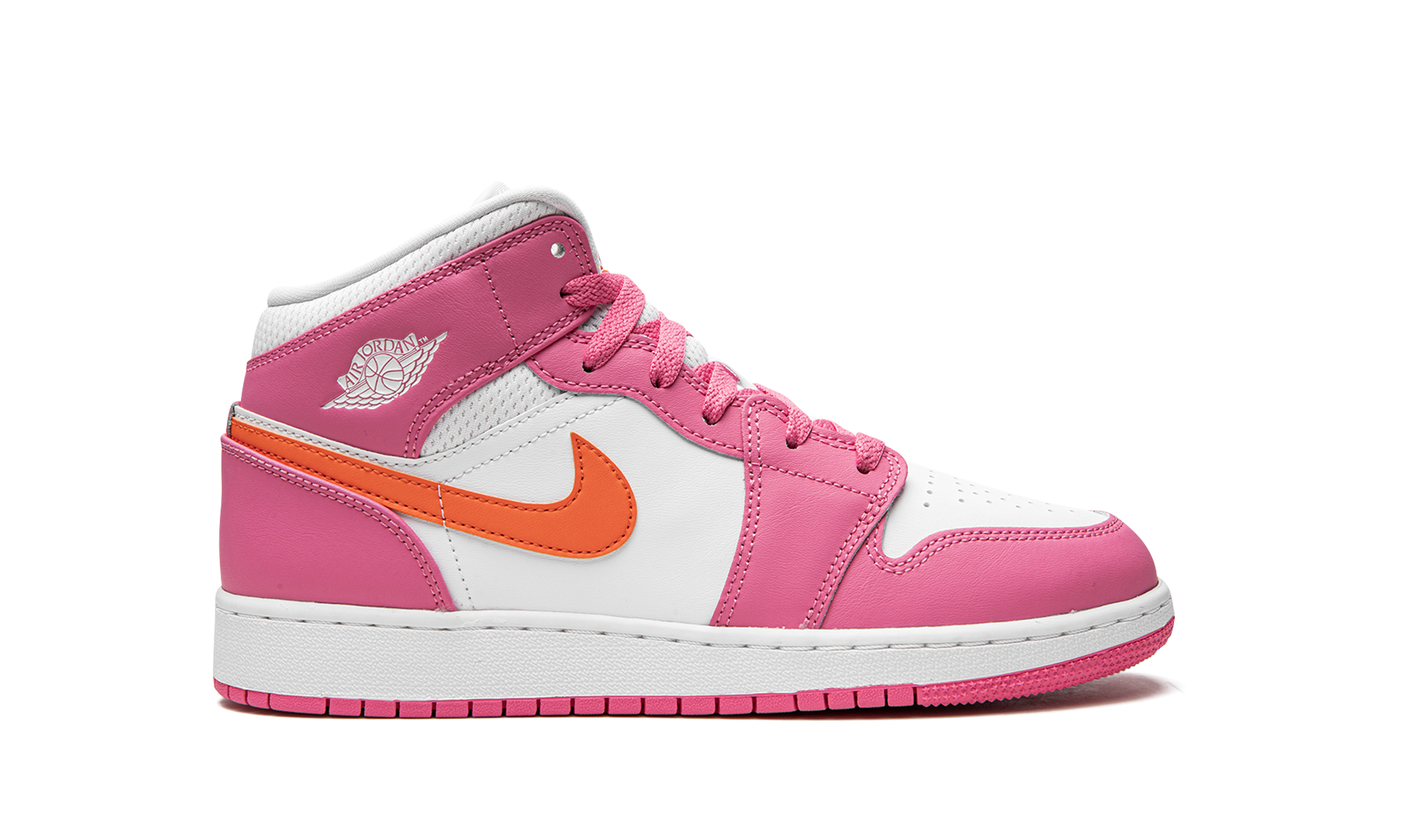 Air Jordan 1 Mid Pinksicle Safety Orange - resellguru.app