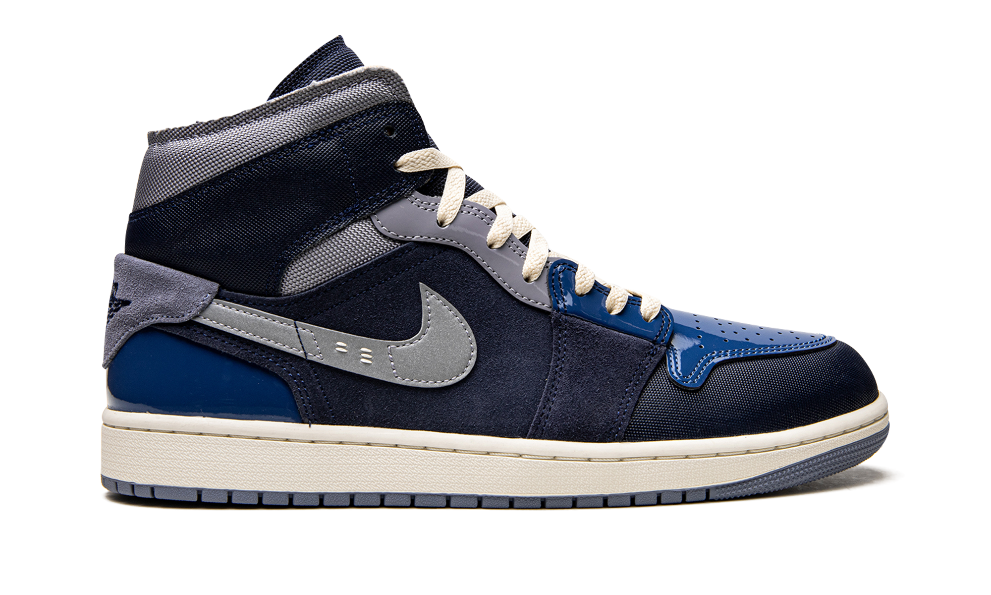 Air Jordan 1 Mid SE Craft Obsidian French Blue Ashen Slate White - resellguru.app