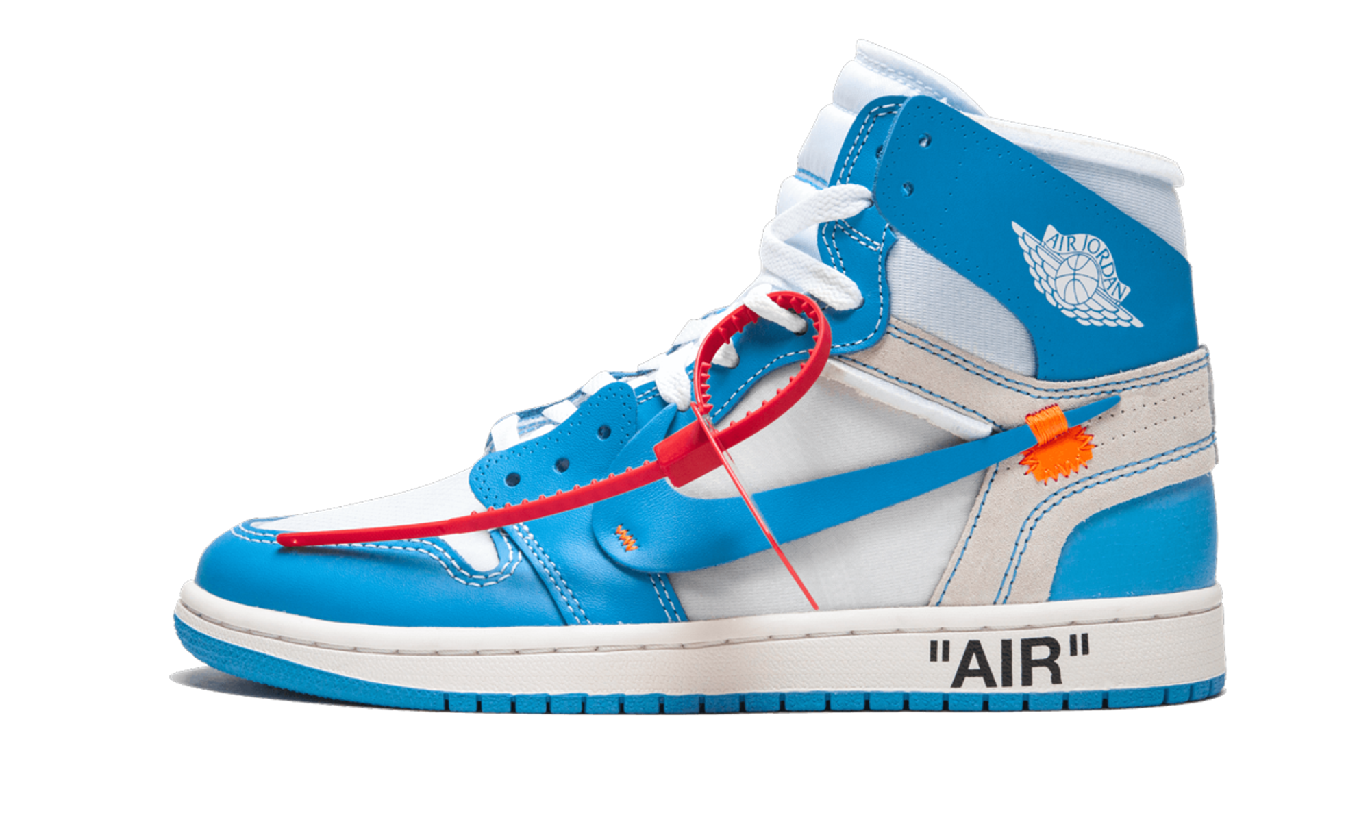 Air Jordan 1 Retro High Off-White University Blue - resellguru.app