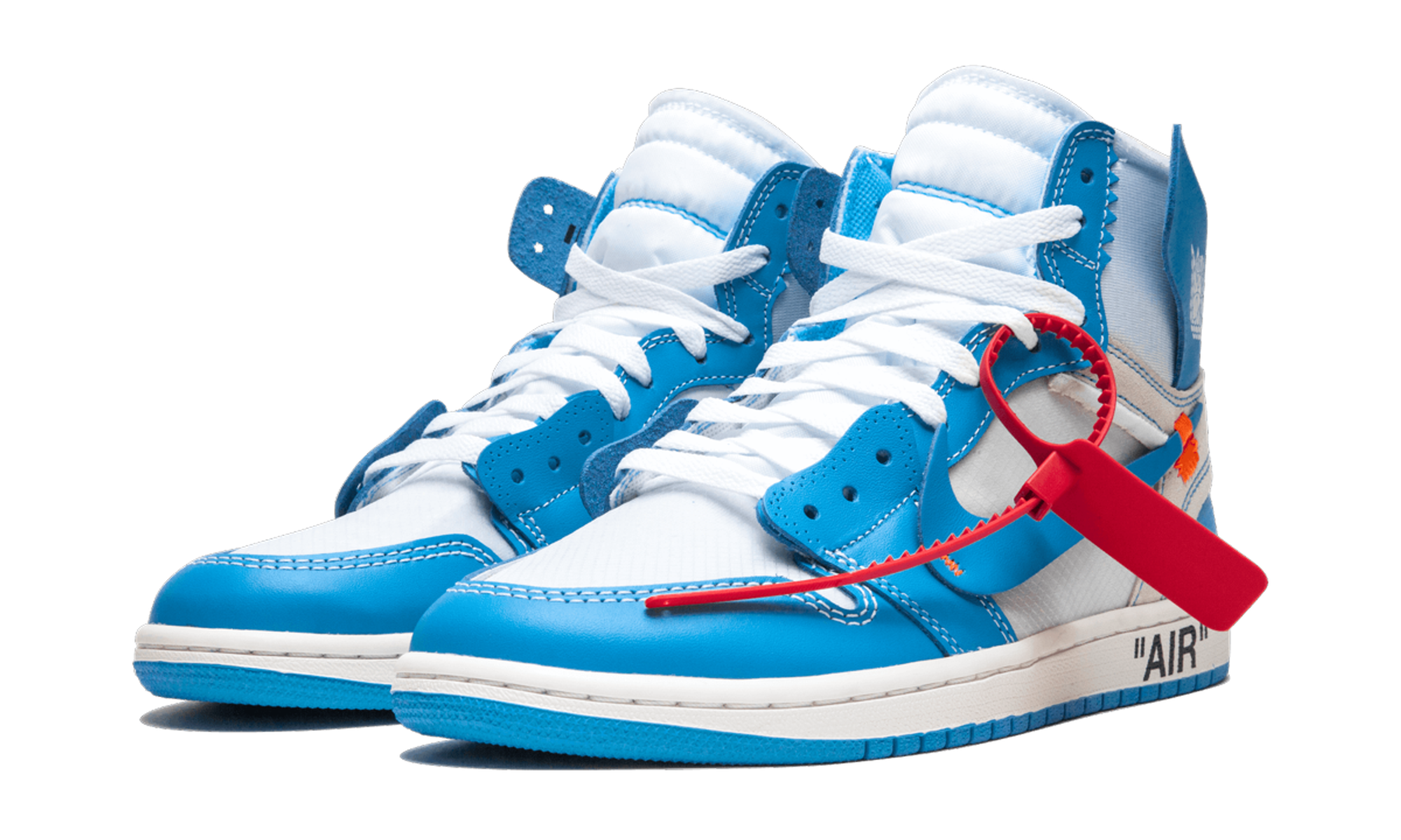 Air Jordan 1 Retro High Off-White University Blue - resellguru.app