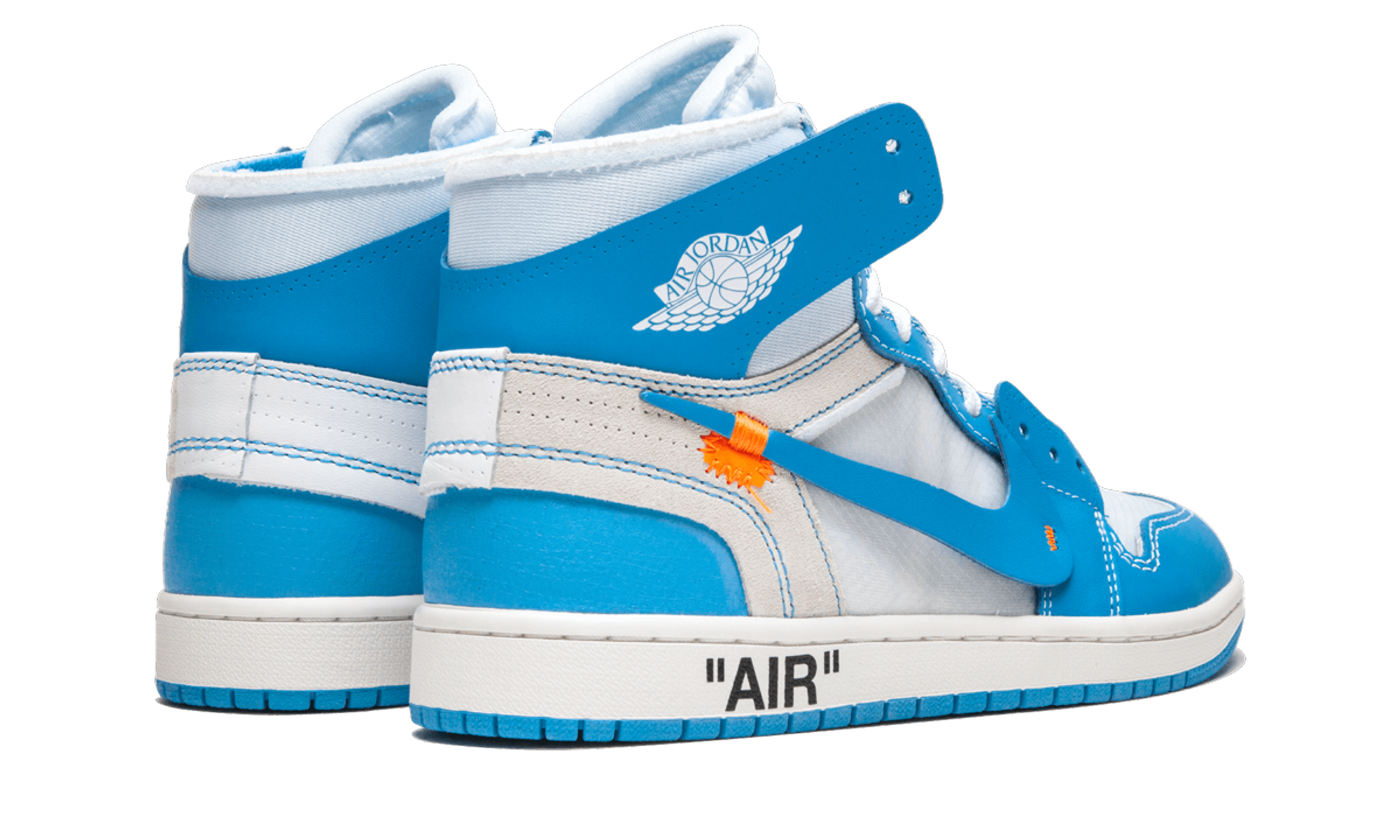 Air Jordan 1 Retro High Off-White University Blue - resellguru.app