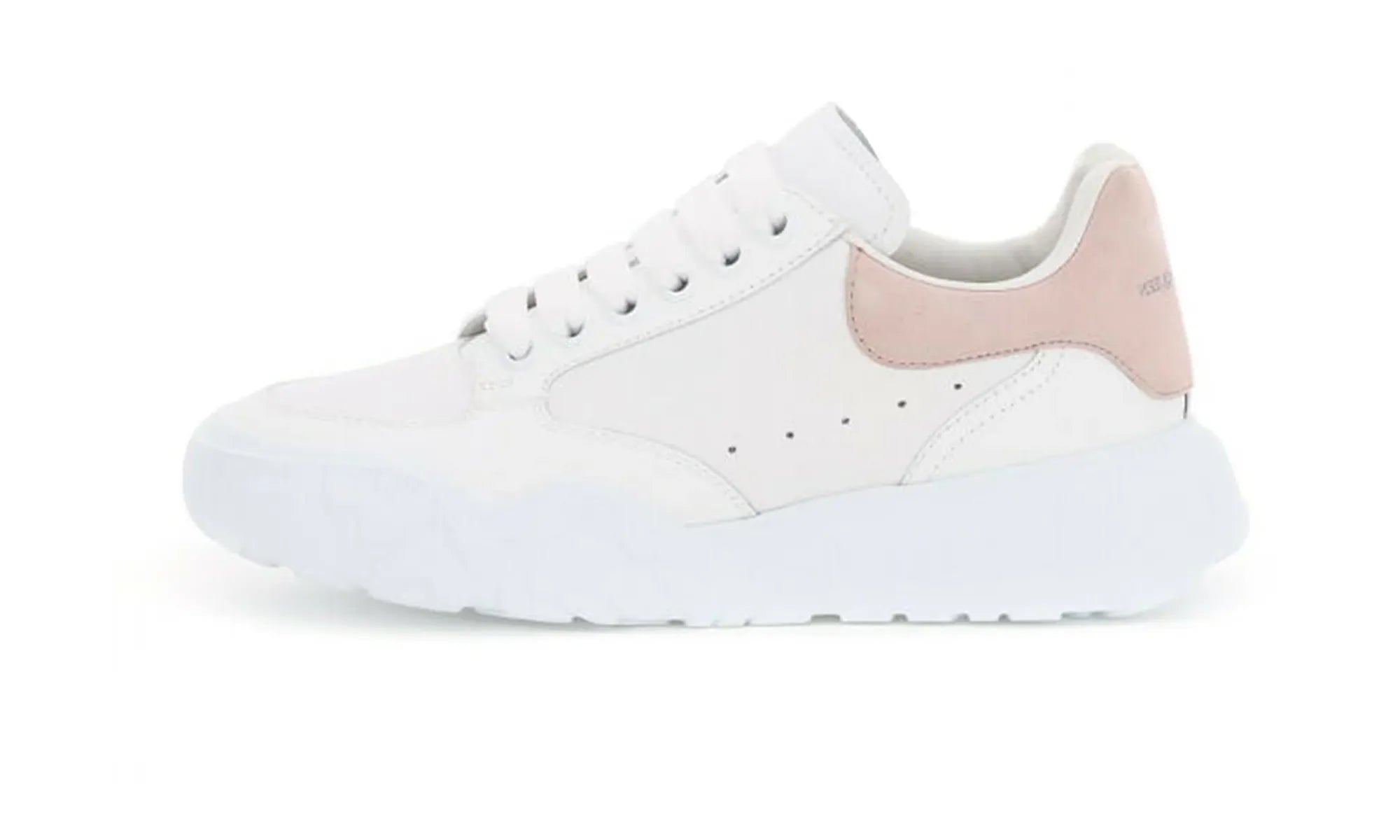 Alexander McQueen Oversized Court Trainer White Patchouli - resellguru.app