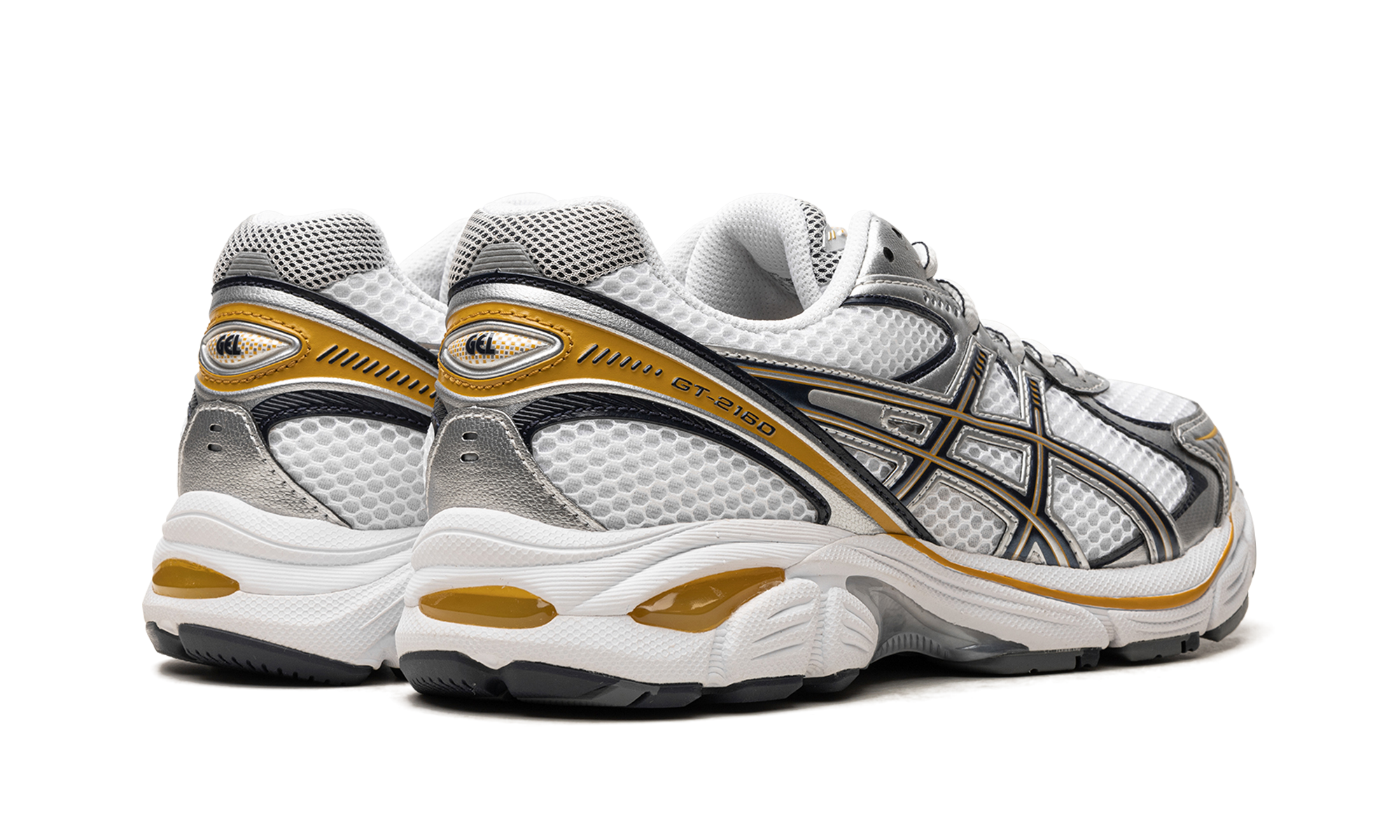 ASICS GT-2160 White Pure Silver Gold - resellguru.app