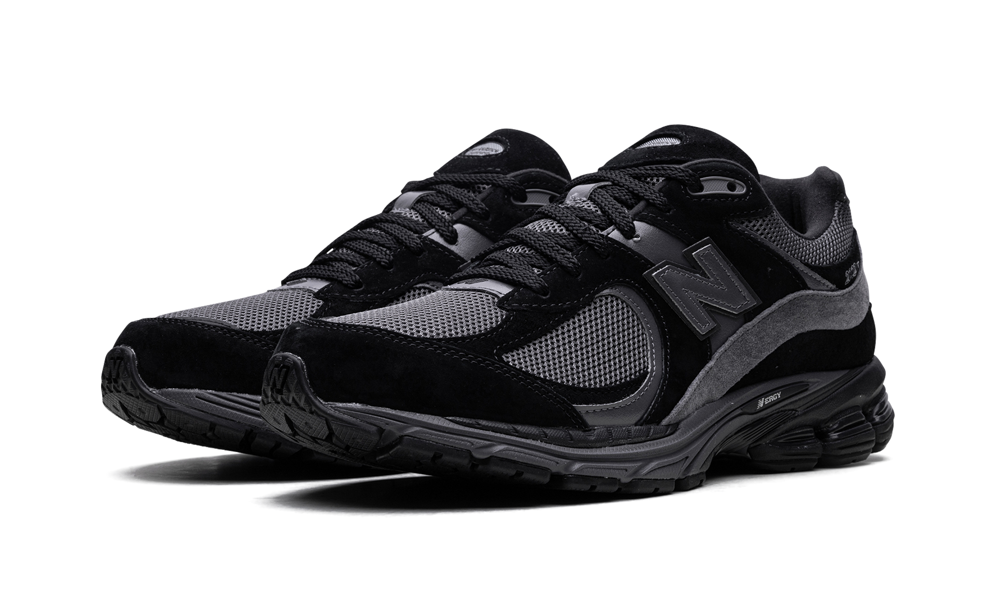 New Balance 2002R Black Dark Grey - resellguru.app