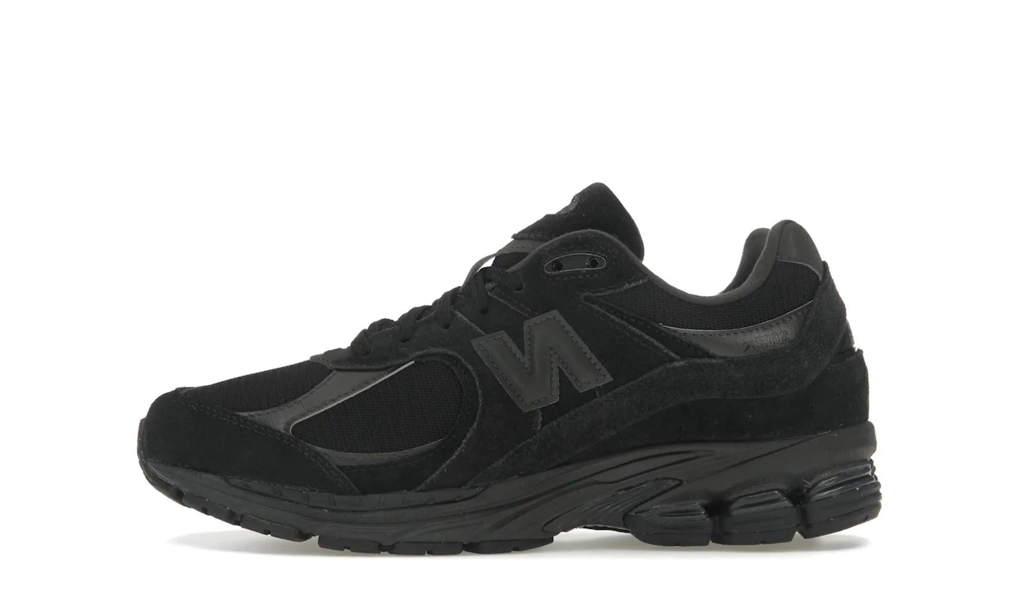 New Balance 2002R Triple Black Suede - resellguru.app