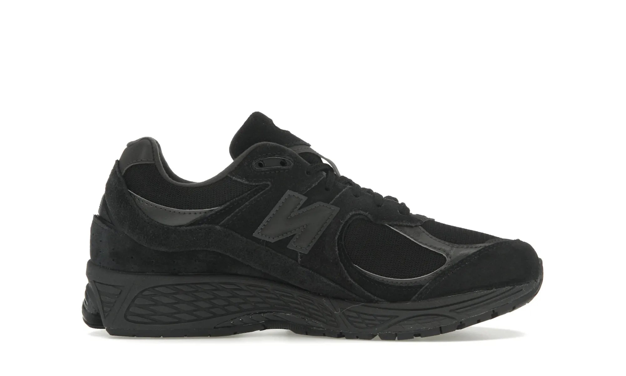 New Balance 2002R Triple Black Suede - resellguru.app