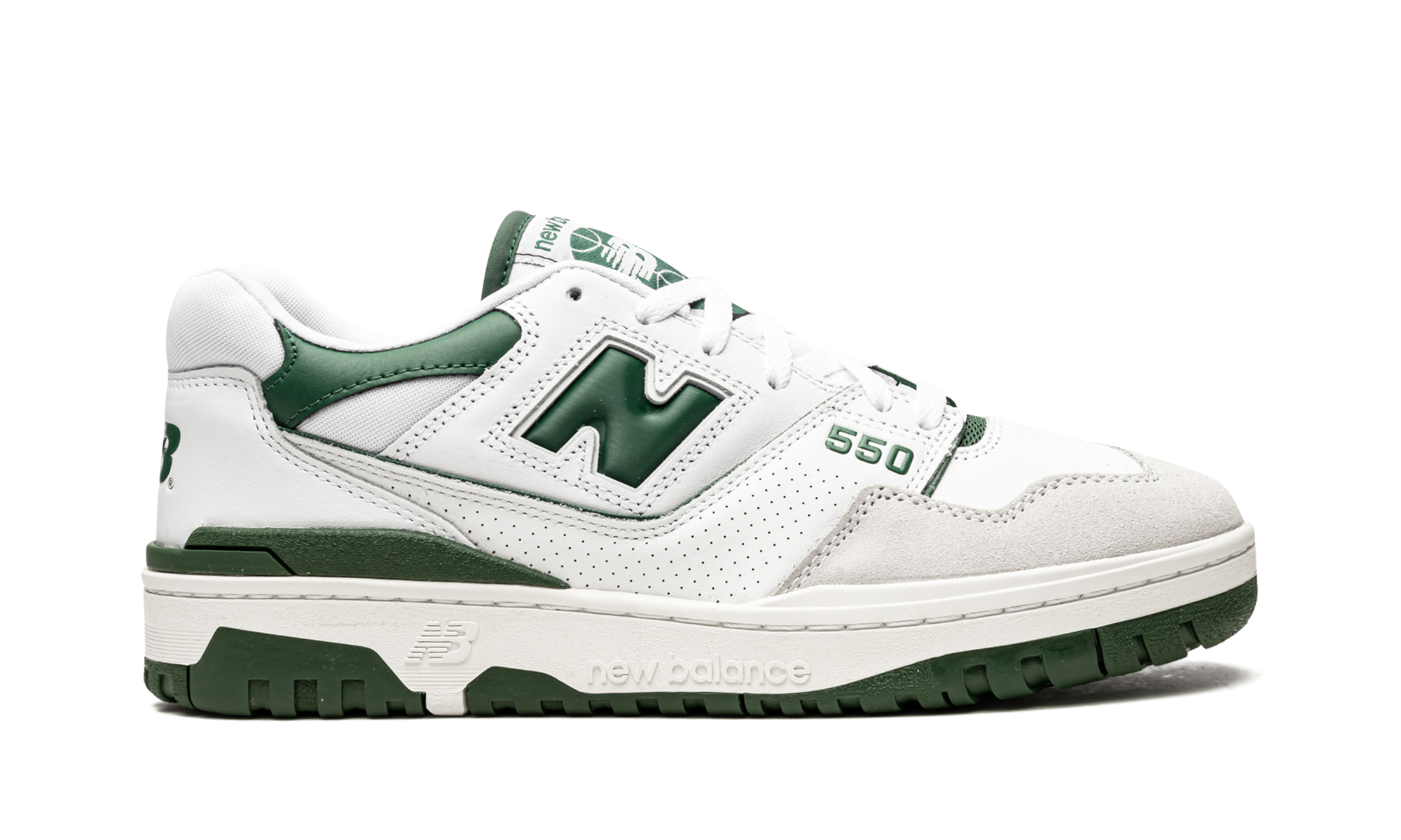 New Balance 550 White Green - resellguru.app