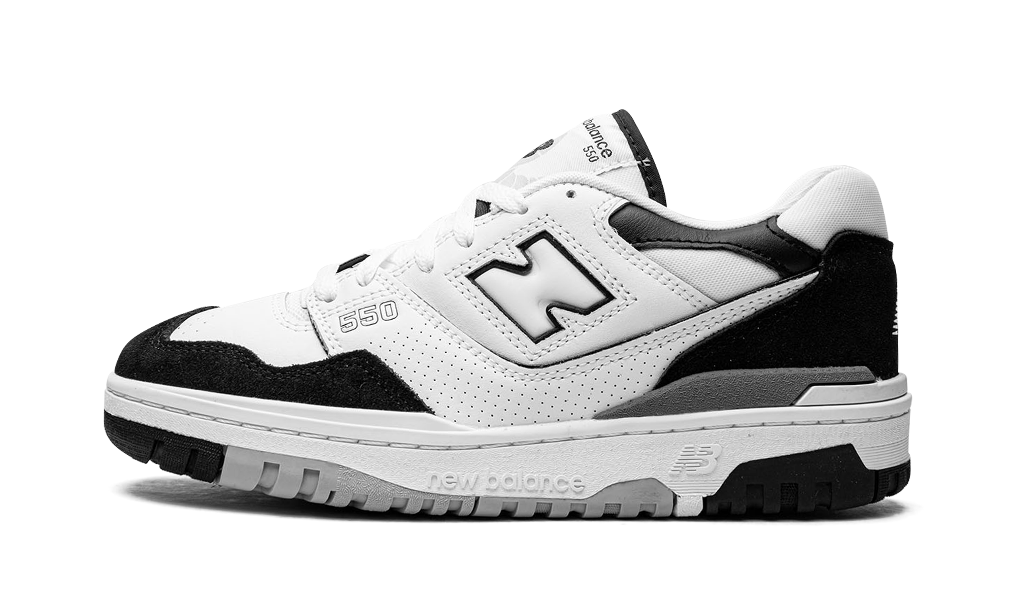 New Balance 550 White Black Rain Cloud - resellguru.app