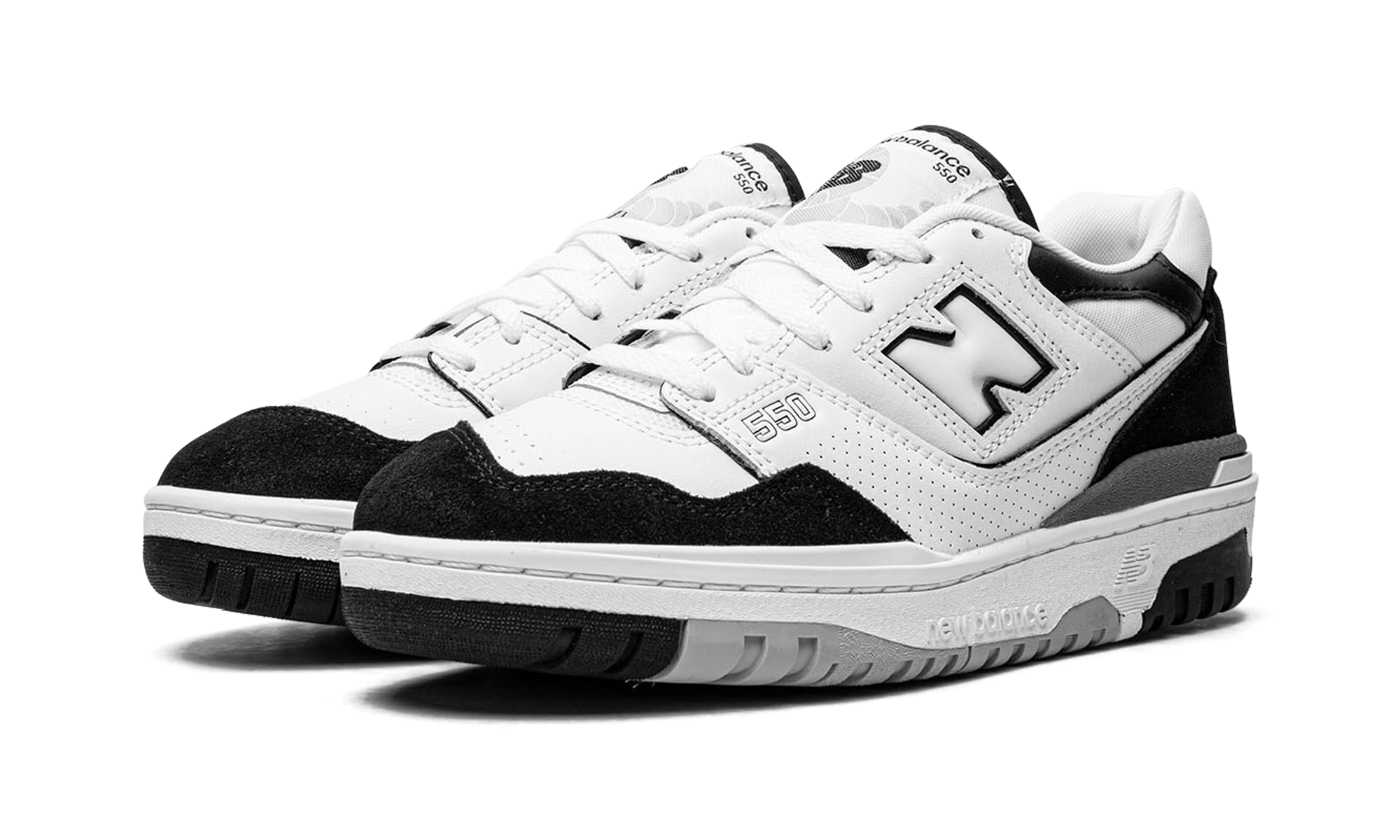 New Balance 550 White Black Rain Cloud - resellguru.app