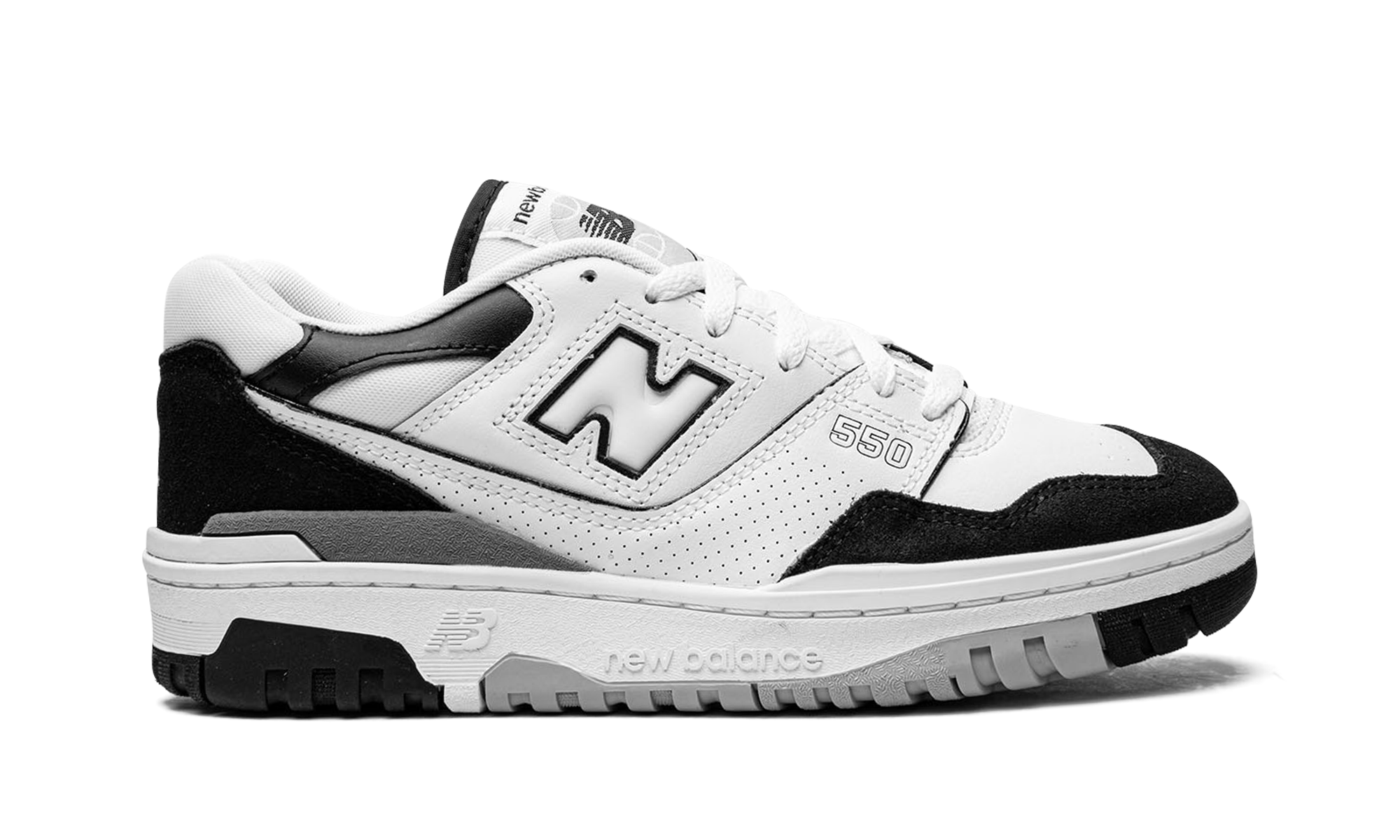 New Balance 550 White Black Rain Cloud - resellguru.app