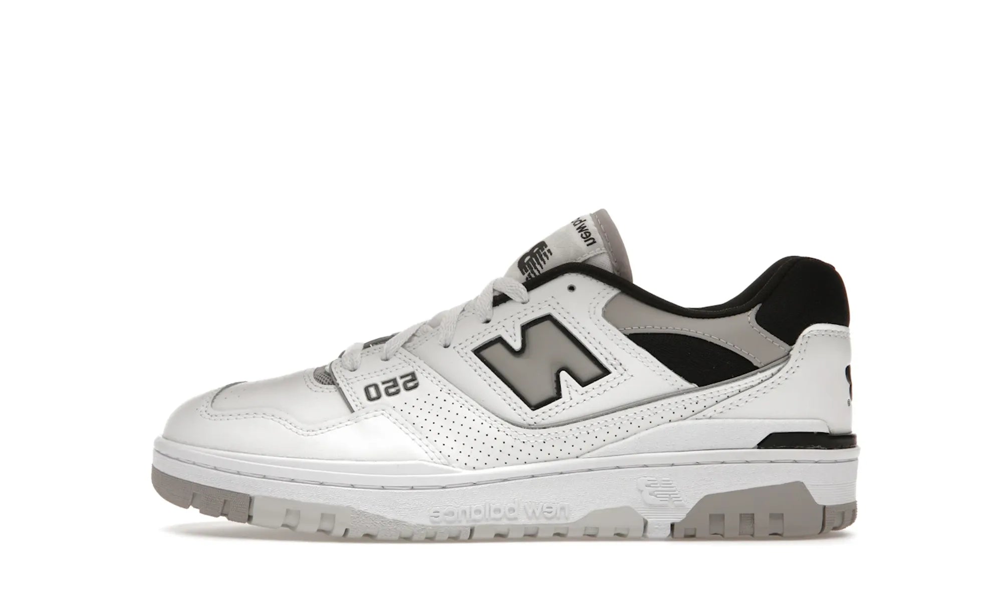 New Balance 550 White Concrete Black - resellguru.app