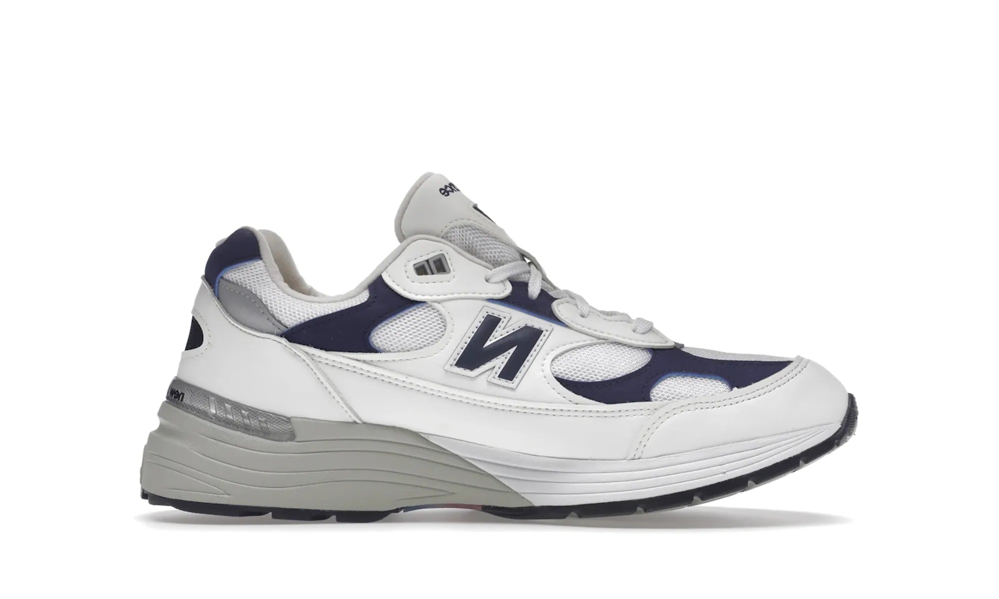New Balance 992 White Navy - resellguru.app