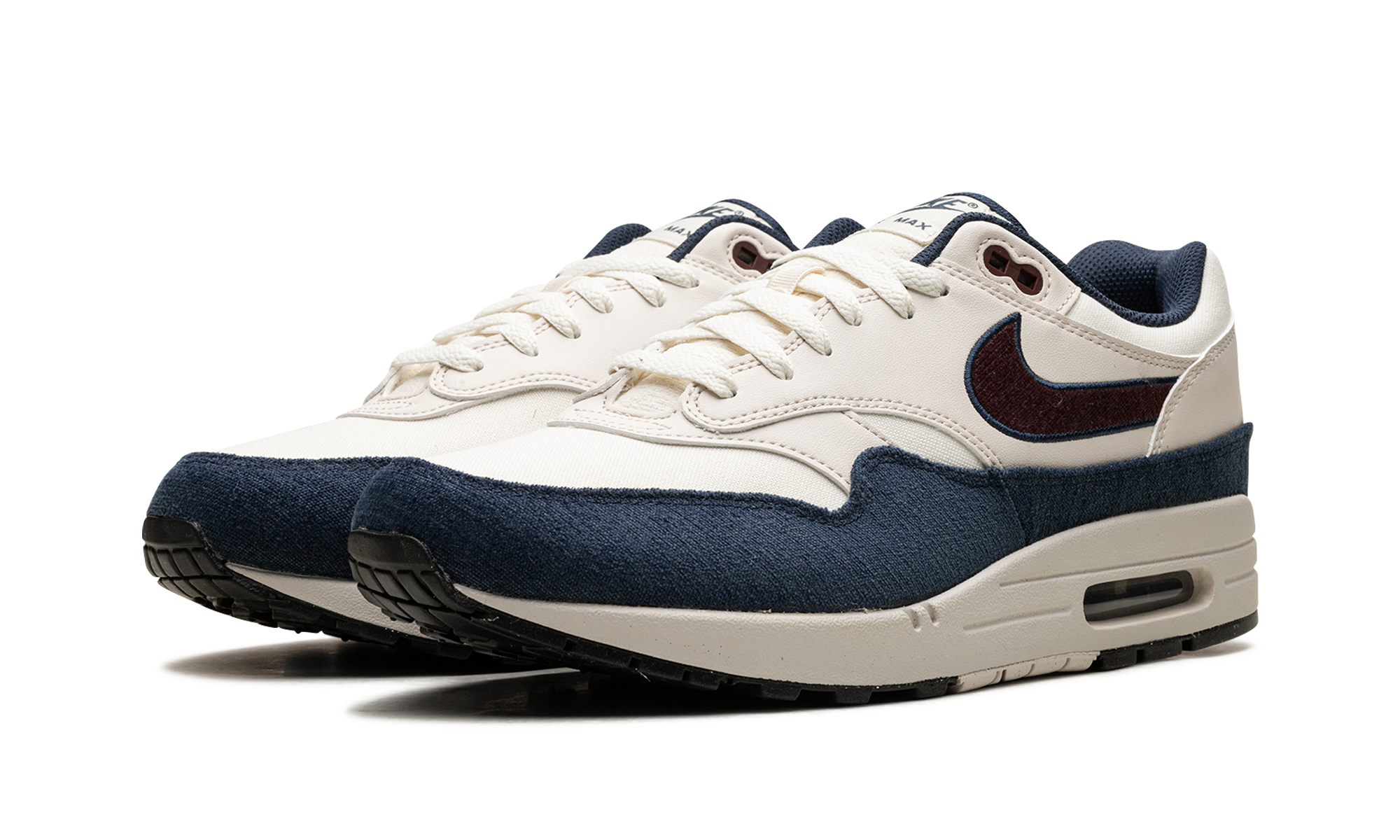 Nike Air Max 1 Coconut Milk Burgundy Crush Navy - resellguru.app