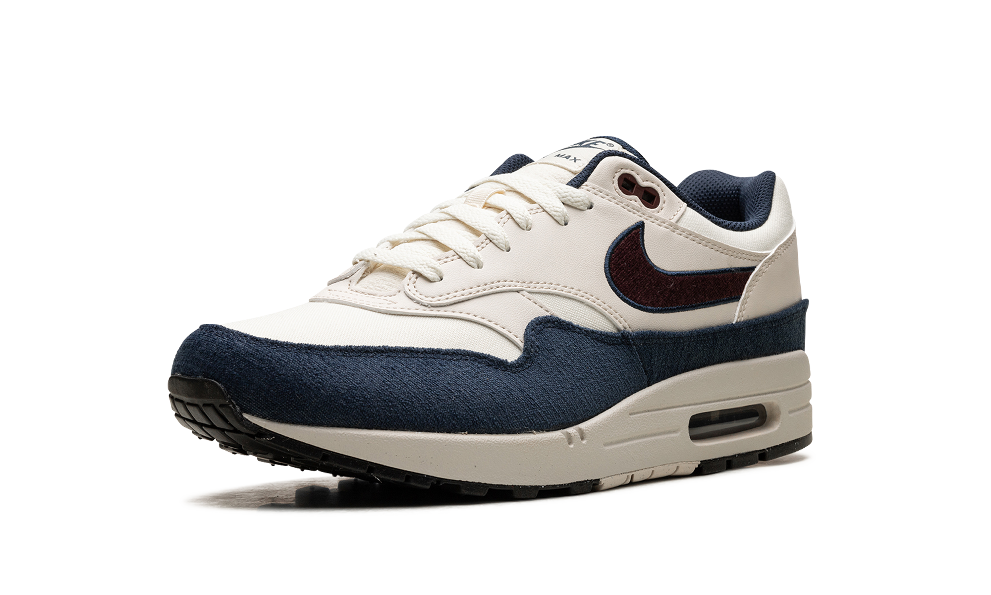 Nike Air Max 1 Coconut Milk Burgundy Crush Navy - resellguru.app