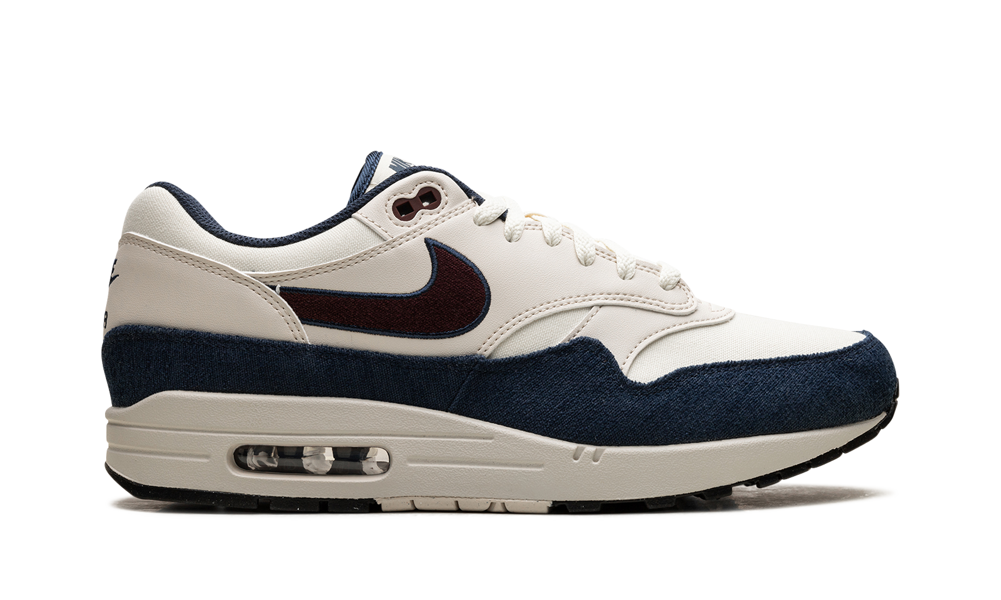 Nike Air Max 1 Coconut Milk Burgundy Crush Navy - resellguru.app