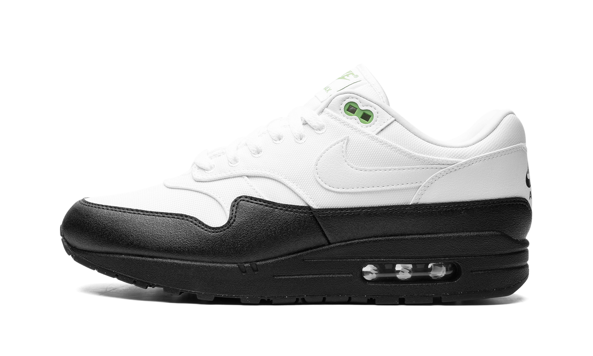 Nike Air Max 1 White Black Chlorophyll - resellguru.app