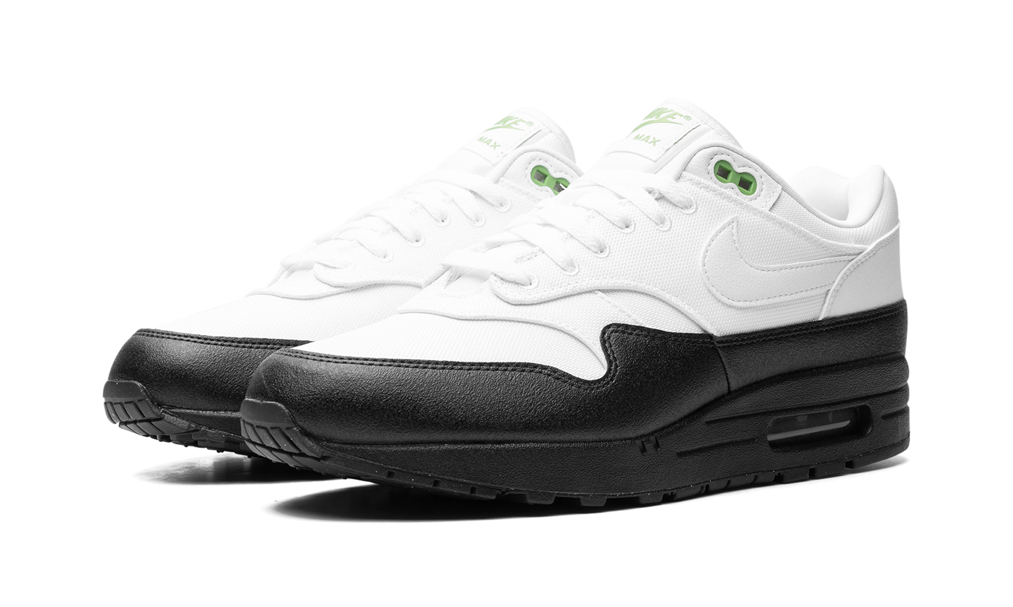 Nike Air Max 1 White Black Chlorophyll - resellguru.app