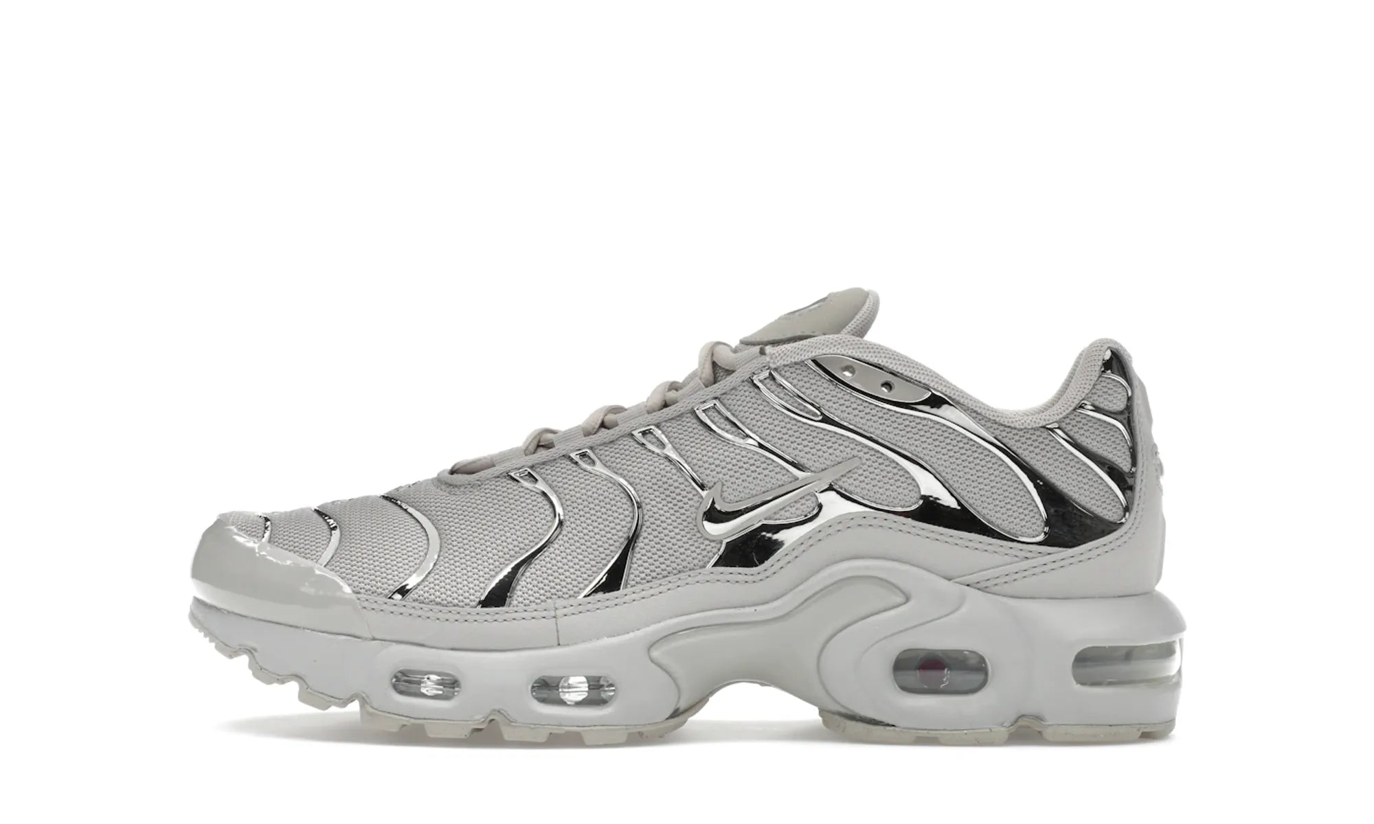 Nike Air Max Plus Light Iron Ore Gym Red Smoke Grey Metallic Silver - resellguru.app