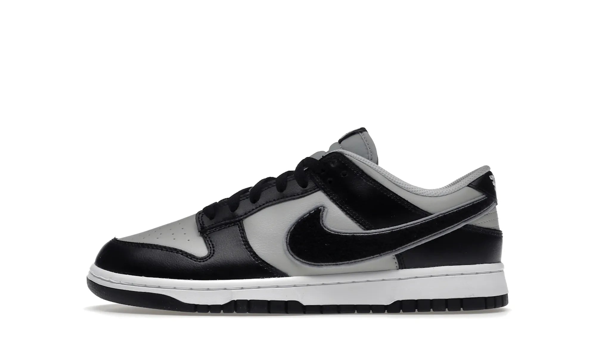 Nike Dunk Low Chenille Swoosh Black Grey - resellguru.app