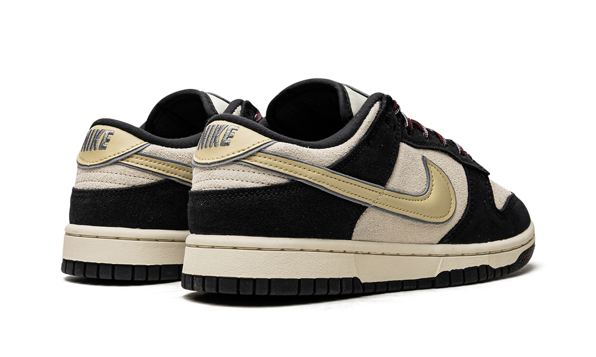 Nike Dunk Low LX Black Suede Team Gold - resellguru.app