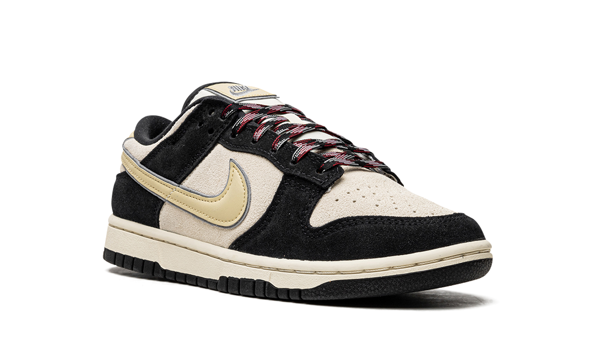 Nike Dunk Low LX Black Suede Team Gold - resellguru.app
