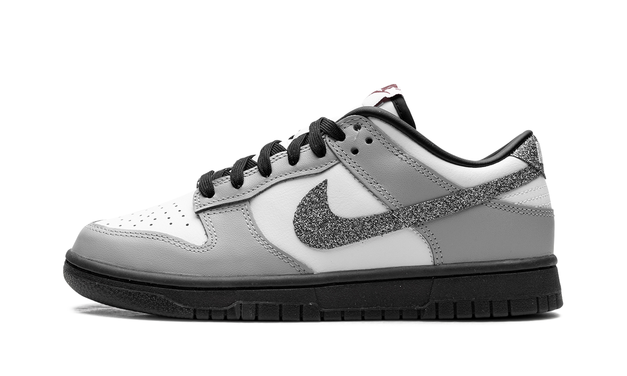 Nike Dunk Low LX Glitter Swoosh White Light Smoke Grey - resellguru.app
