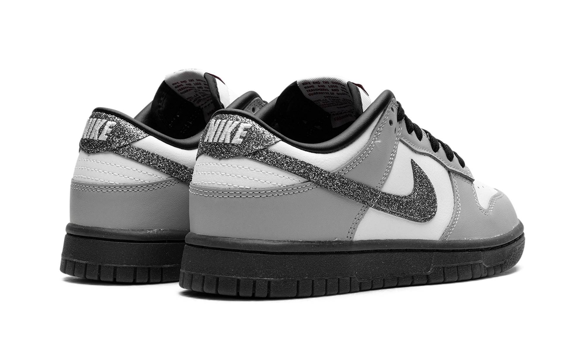 Nike Dunk Low LX Glitter Swoosh White Light Smoke Grey - resellguru.app