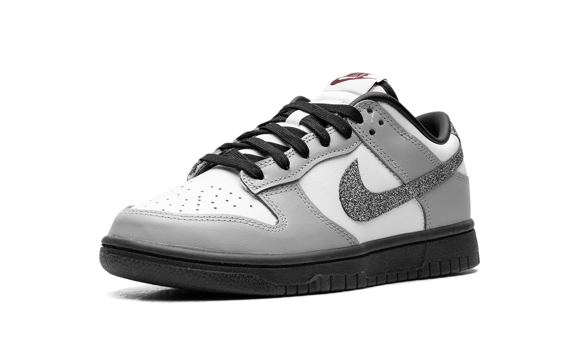 Nike Dunk Low LX Glitter Swoosh White Light Smoke Grey - resellguru.app