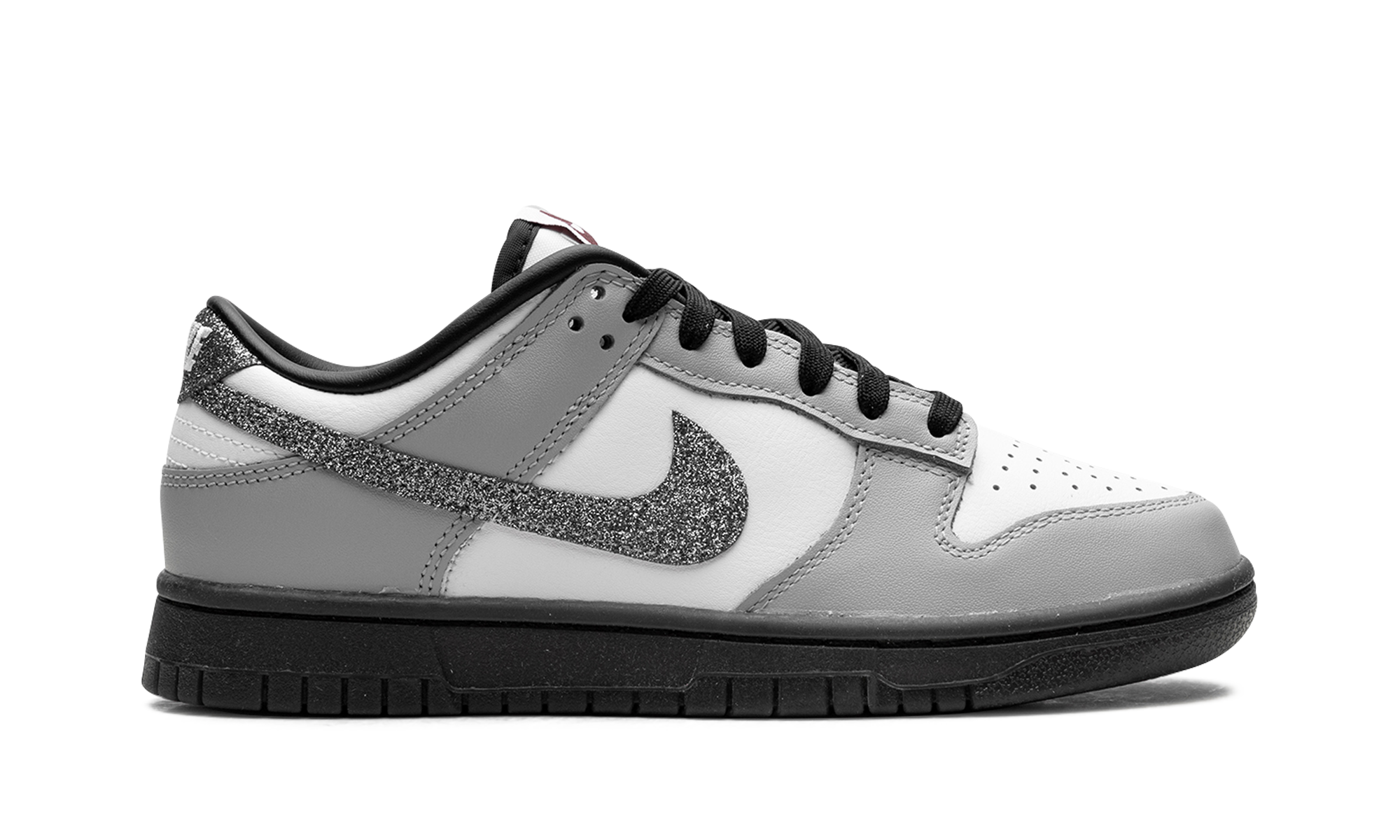 Nike Dunk Low LX Glitter Swoosh White Light Smoke Grey - resellguru.app