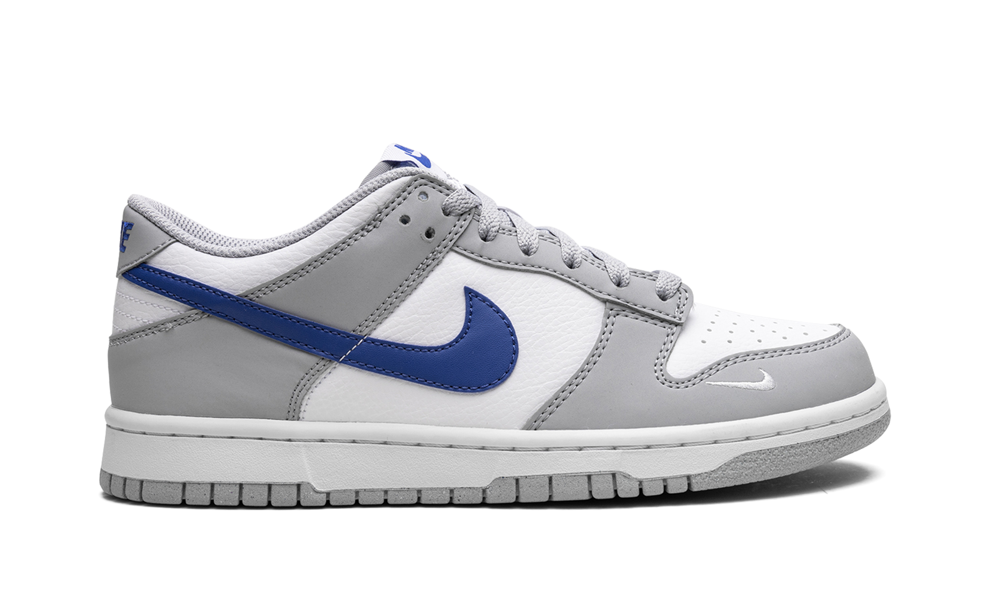 Nike Dunk Low Mini Swoosh Wolf Grey Game Royal - resellguru.app