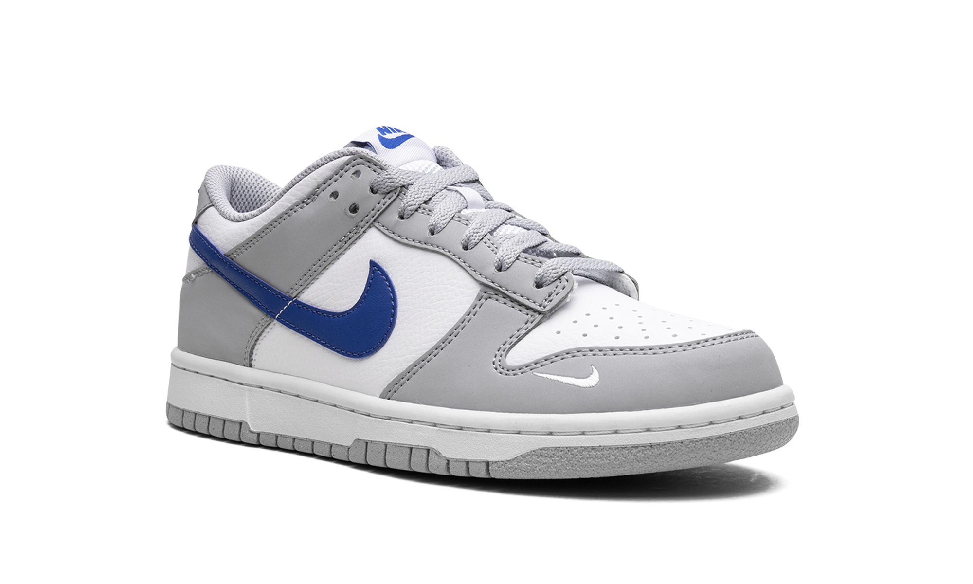 Nike Dunk Low Mini Swoosh Wolf Grey Game Royal - resellguru.app