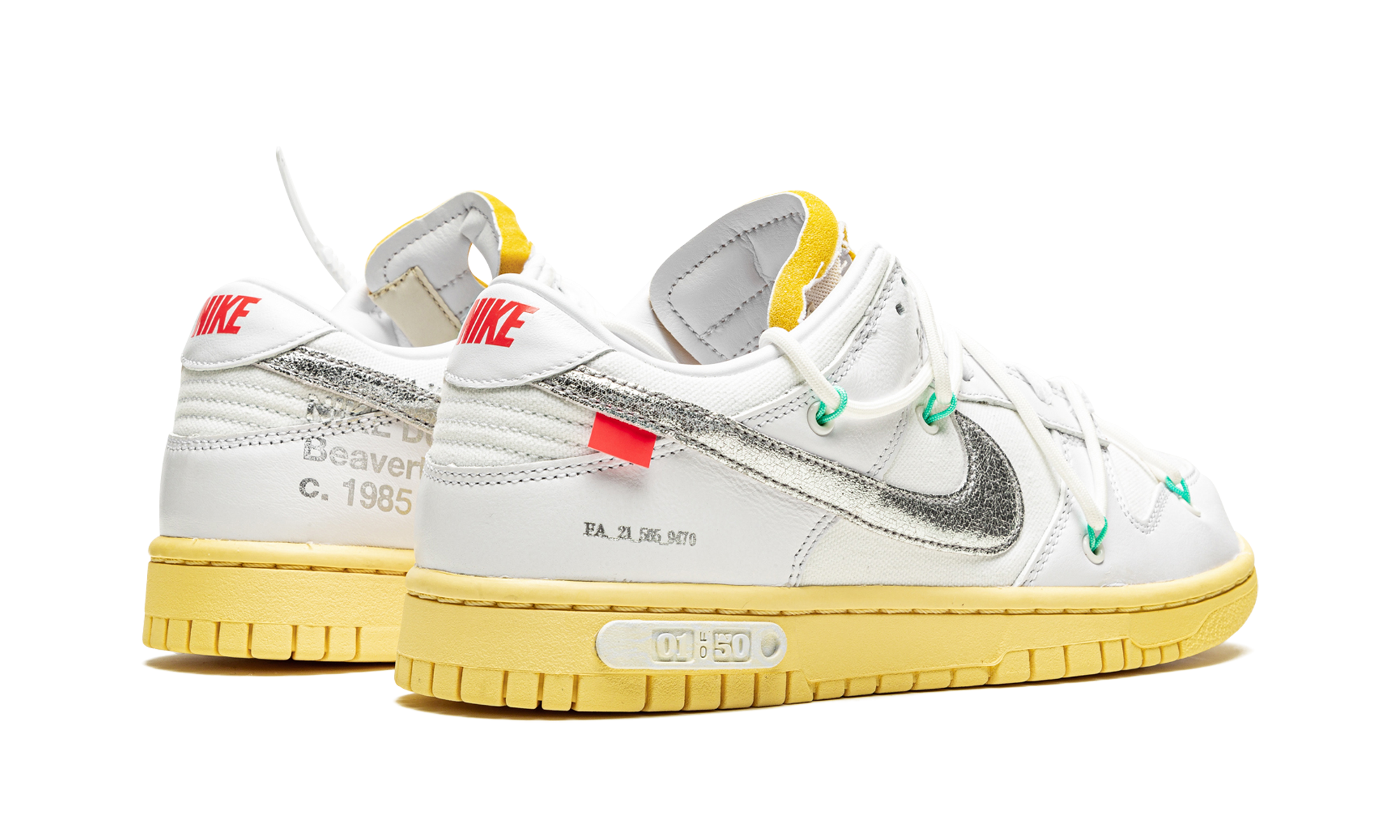 Nike Dunk Low Off-White Lot 1 - resellguru.app