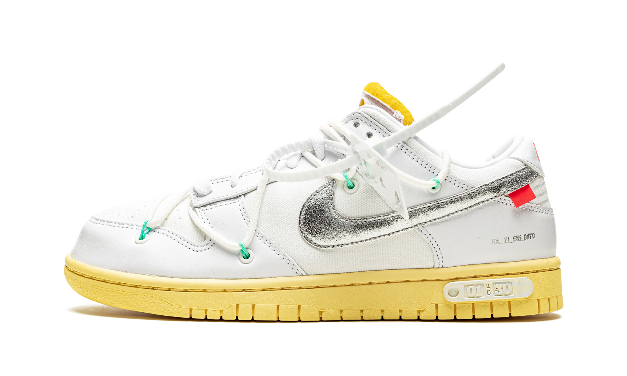 Nike Dunk Low Off-White Lot 1 - resellguru.app