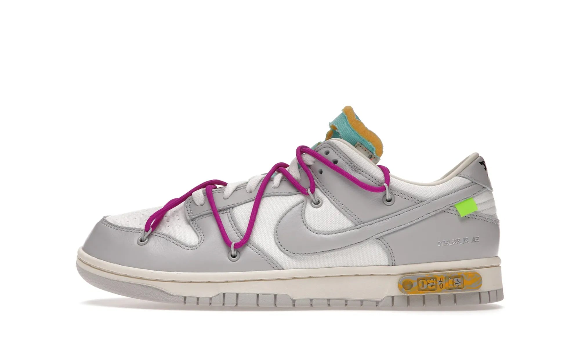 Nike Dunk Low Off-White Lot 21 - resellguru.app