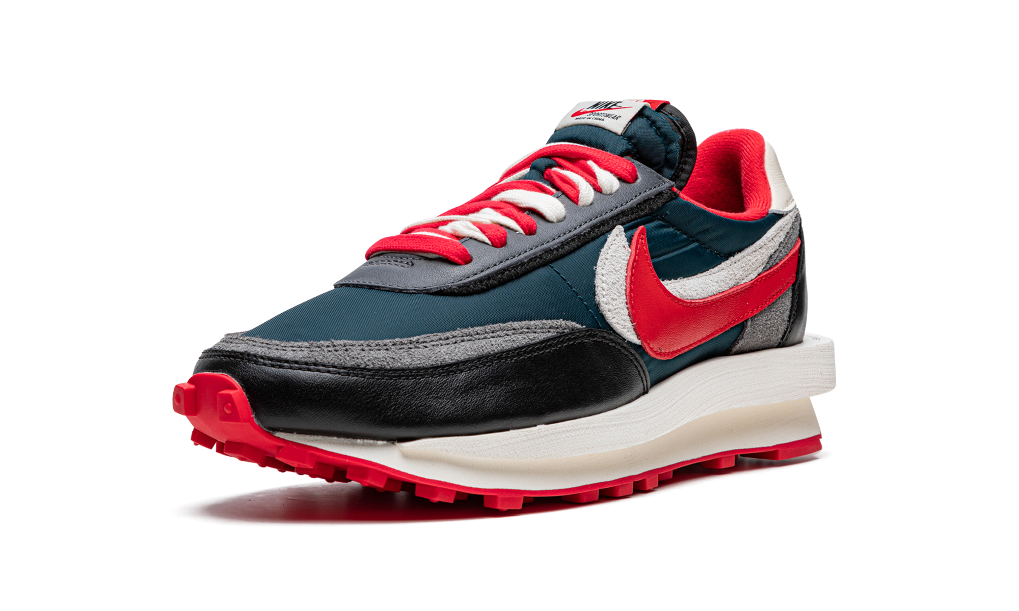 Nike LD Waffle sacai Undercover Midnight Spruce University Red - resellguru.app